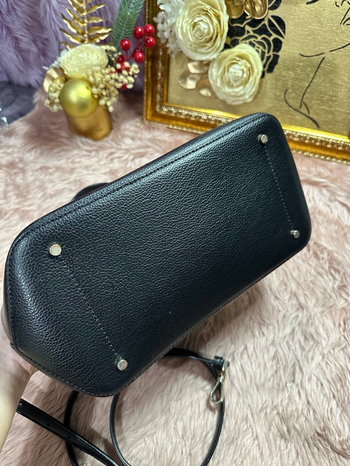 ORIG Preloved KS Eva Large Bucket Black Bag