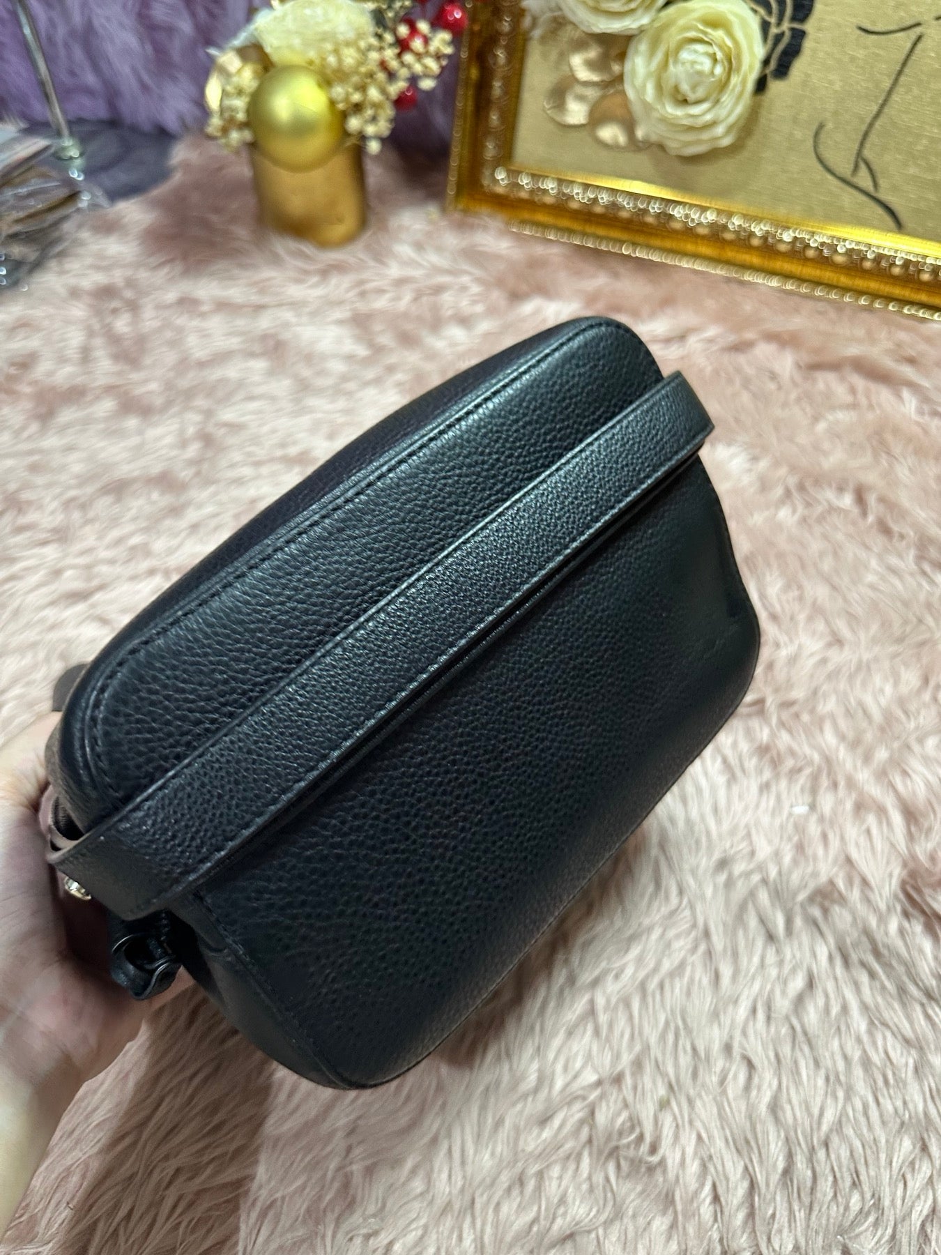 ORIG Preloved KS Marti Small Bucket Bag Black
