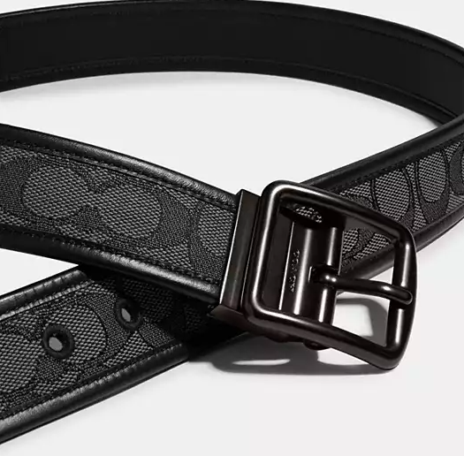 AUTHENTIC/ORIGINAL COACH Retail Harness Buckle Belt, 38 Mm for Women