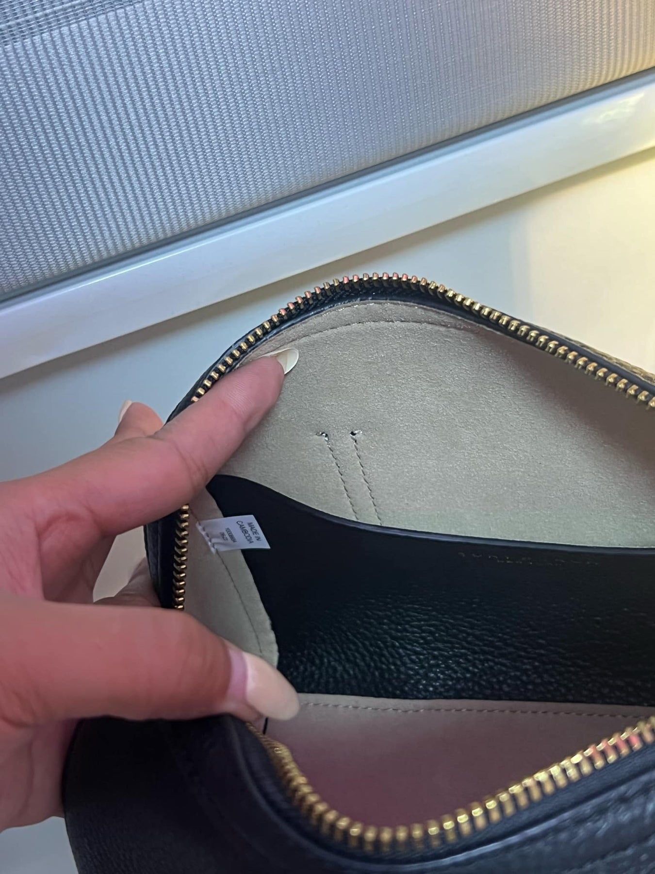 ORIG & IMPORTED Tory Burch Mini Thea Satchel Dome Duffle Black Bag