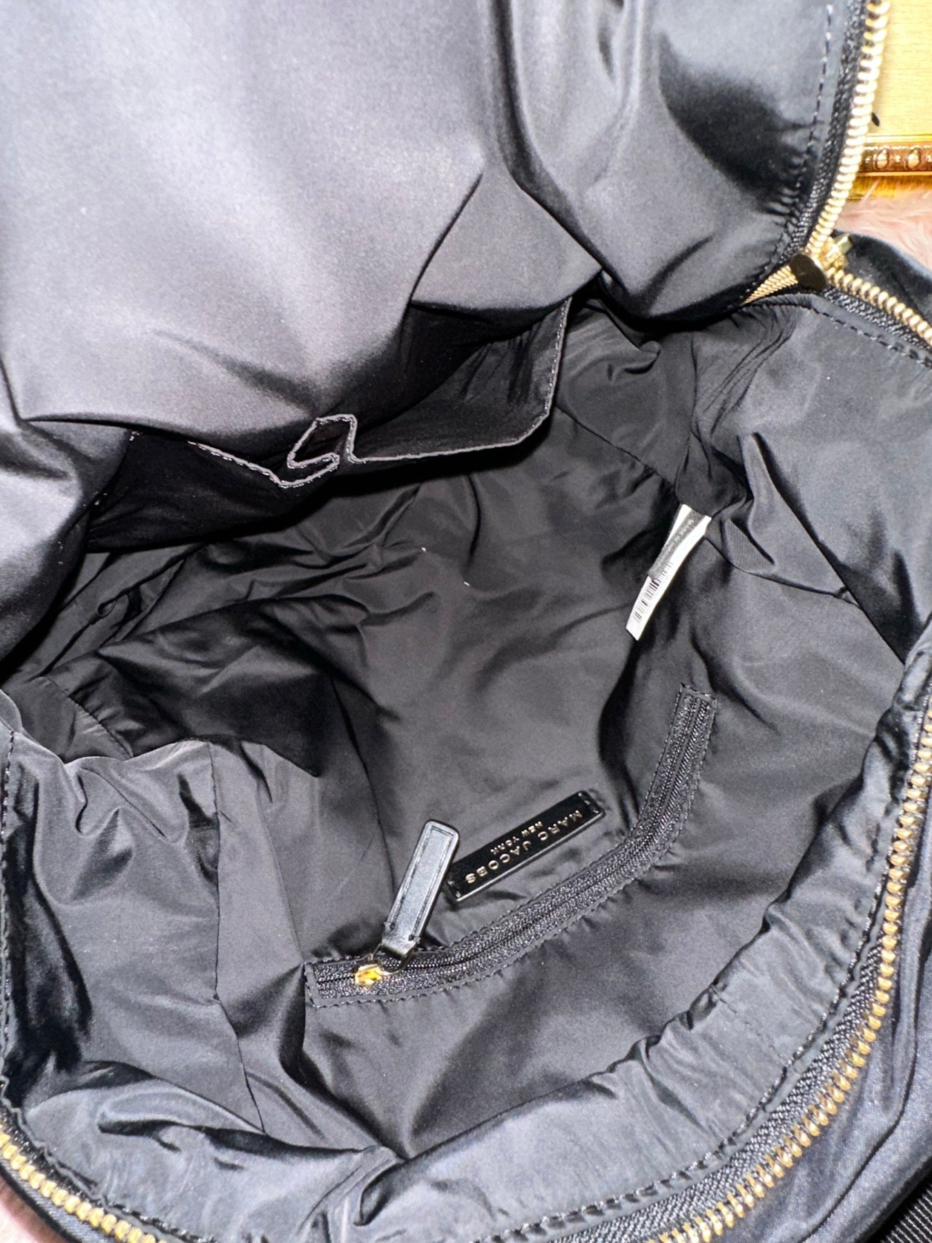 AUTHENTIC/ORIGINAL Preloved Marc Jacobs Preppy Nylon Backpack Bag Black