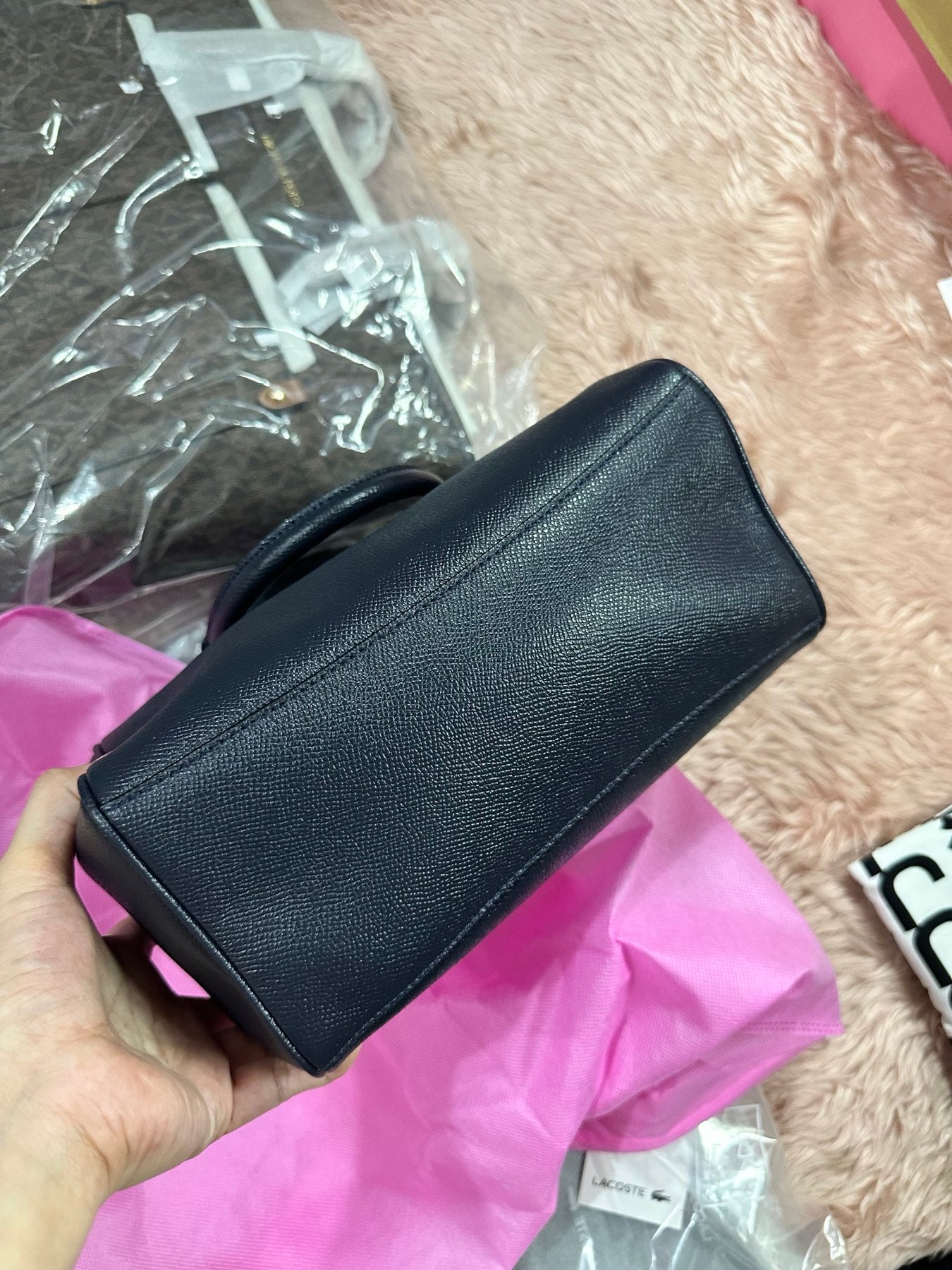 ORIG Preloved COACH Mini Bennett Satchel Black Bag