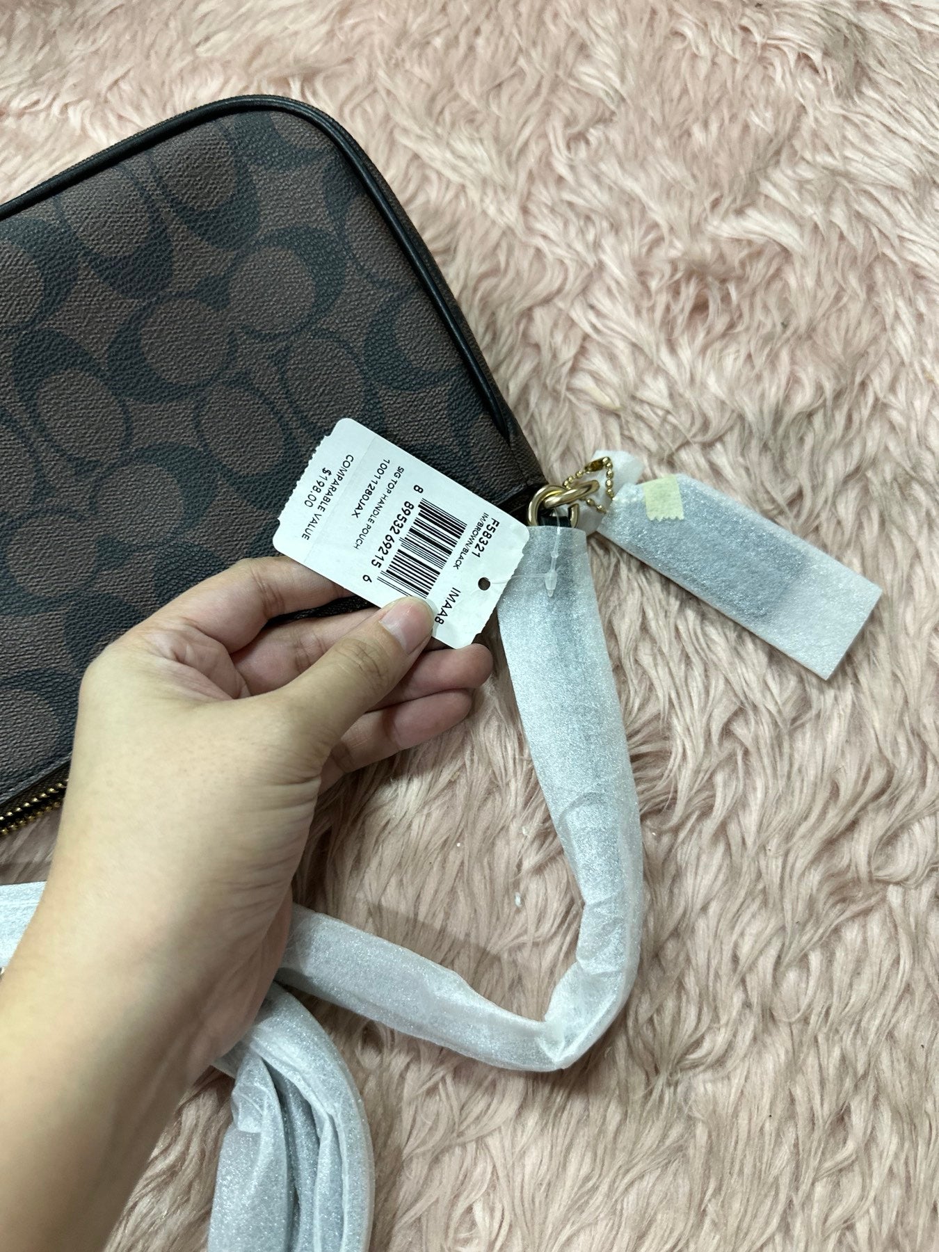 ORIG & IMPORTED Coach RARE Top Handle Nolita Small Bag Brown