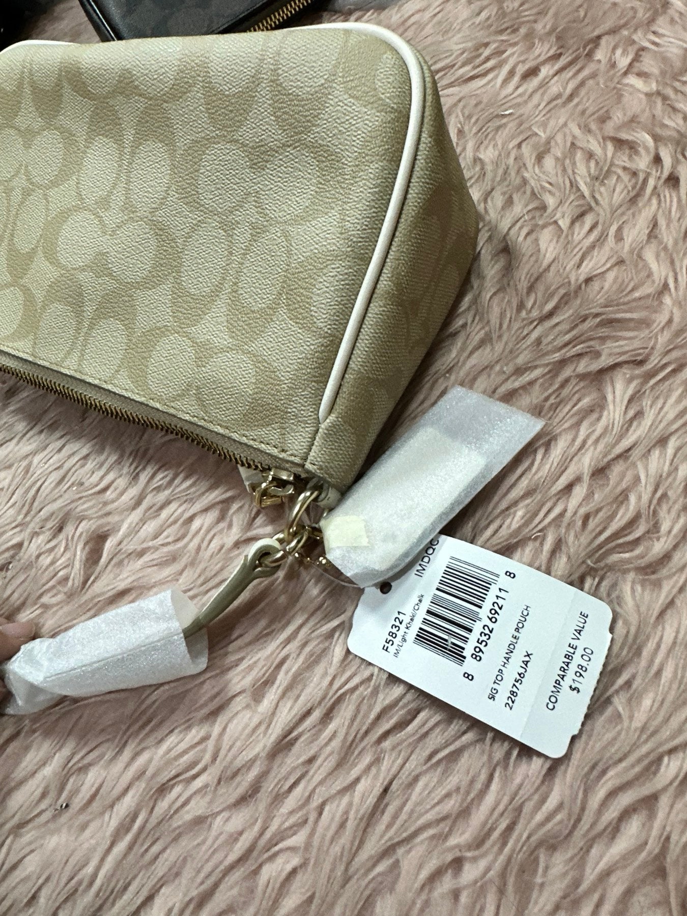 ORIG & IMPORTED Coach RARE Top Handle Nolita Small Bag Khaki Saddle Brown