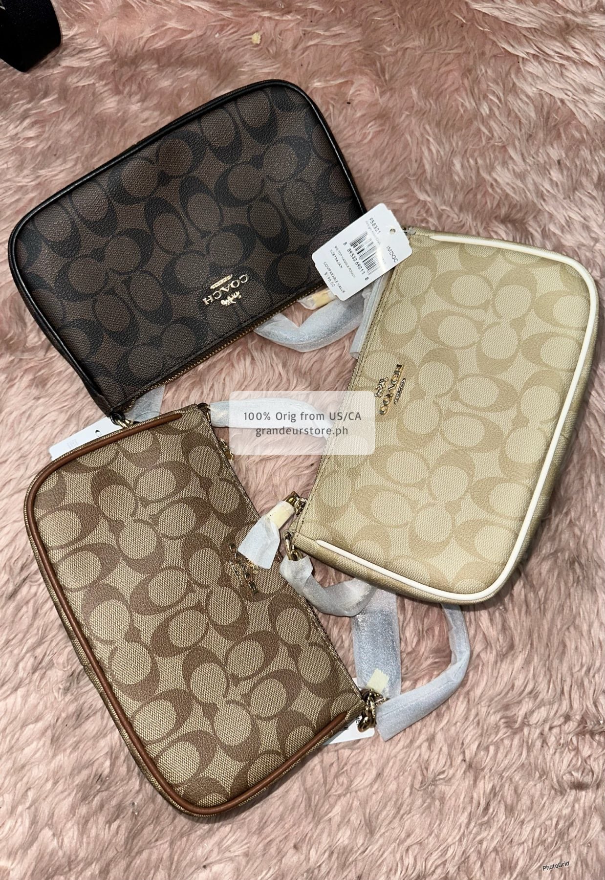 ORIG &amp; IMPORTED Coach RARE Top Handle Nolita Small Bag Khaki Saddle Brown