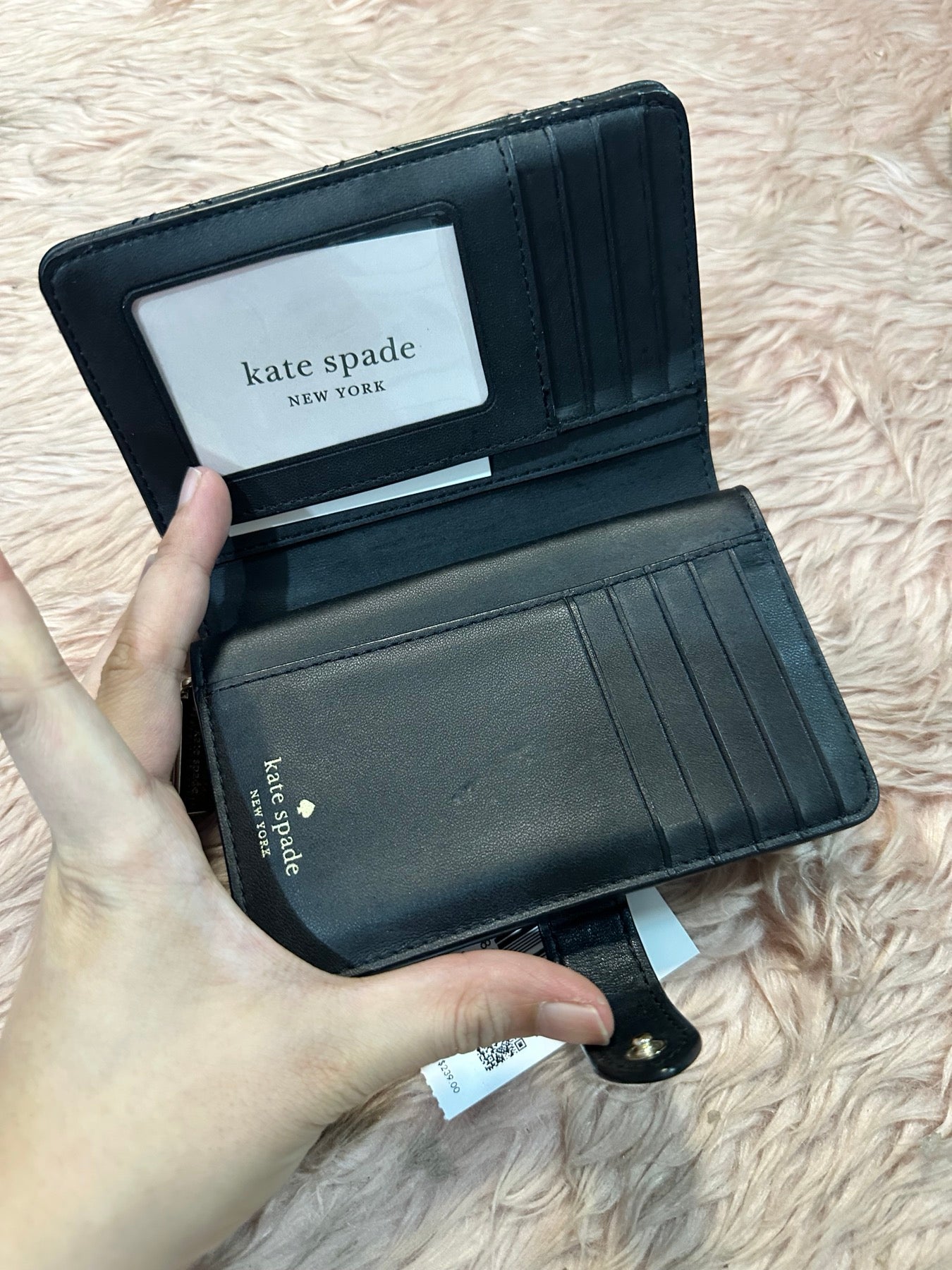 ORIG Preloved Kate Spade KS Natalia Medium Compact Bifold Wallet