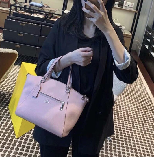 ORIG & IMPORTED COACH Prairie Satchel Bag in Light Pink
