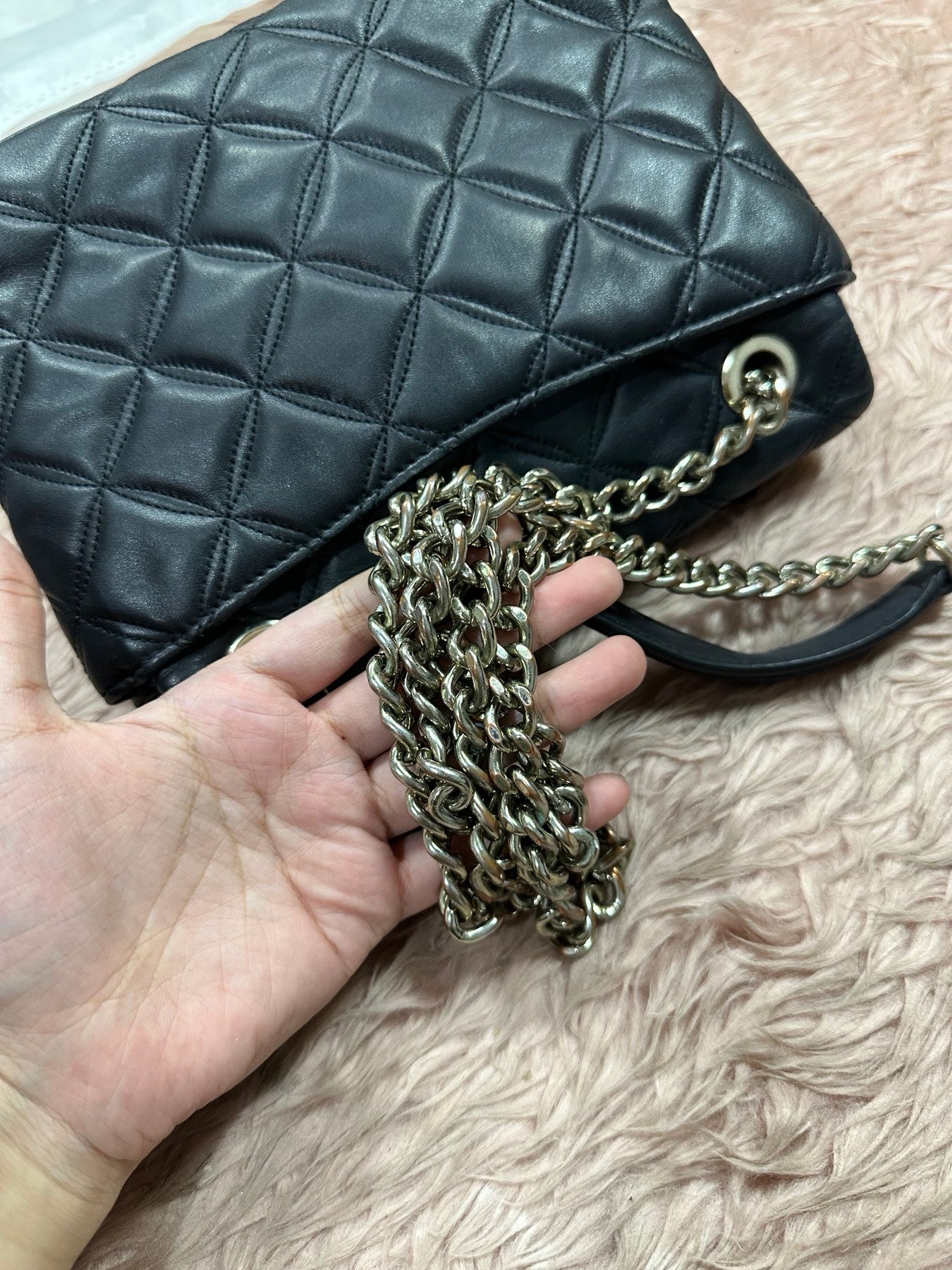 ORIG Preloved Kate Spade KS Natalia Small Flap Crossbody Black Bag