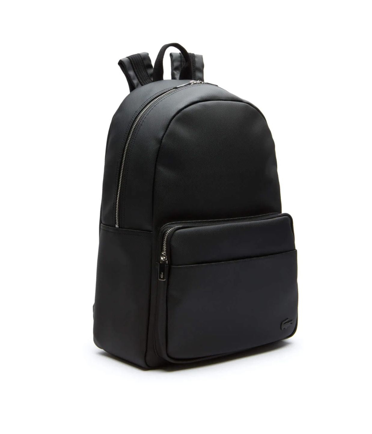 ORIG & IMPORTED LACOSTE Men's Petit Piqué Large Black Backpack