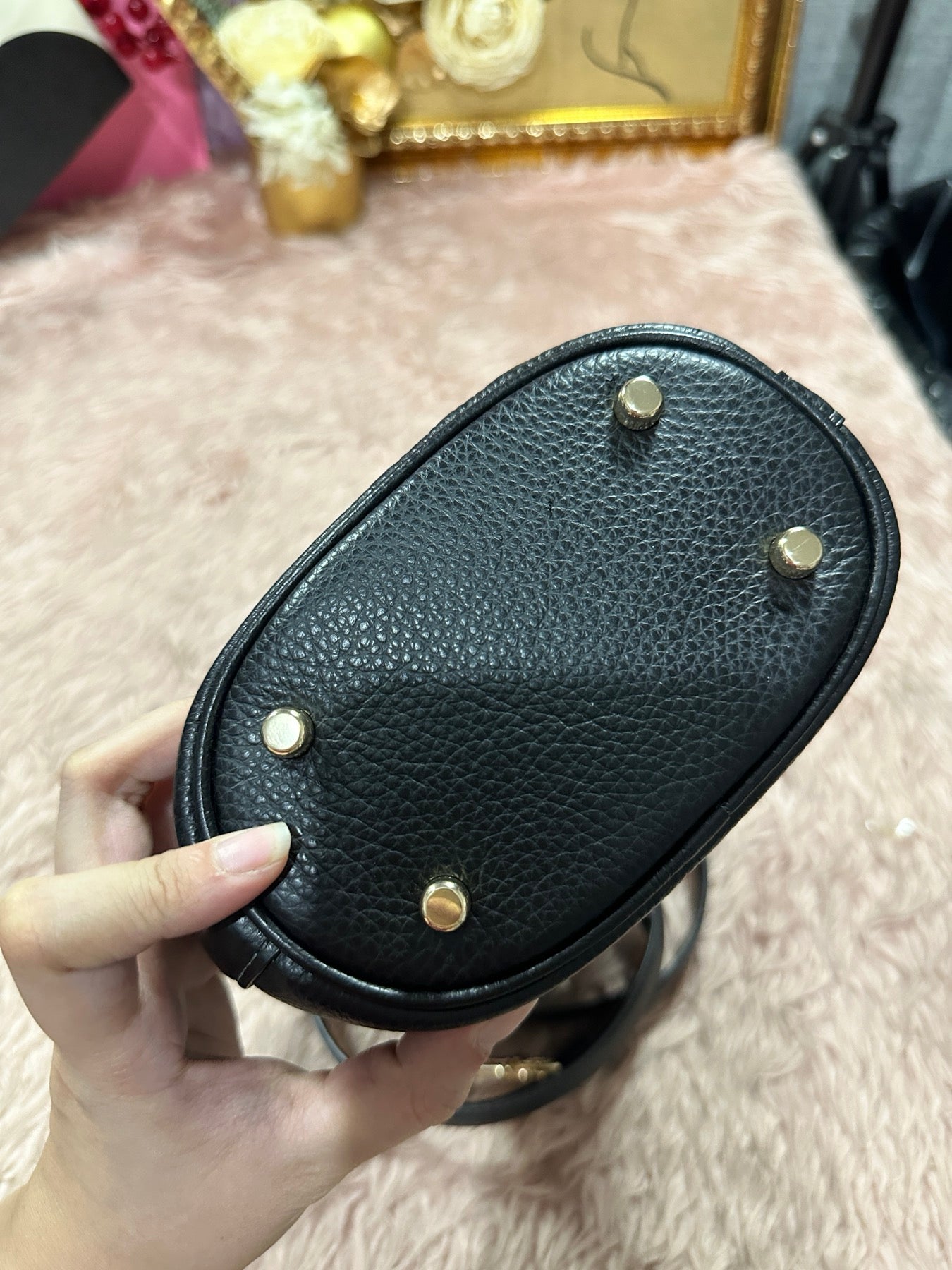 ORIG & IMPORTED Coach Mini Bucket Bag Black