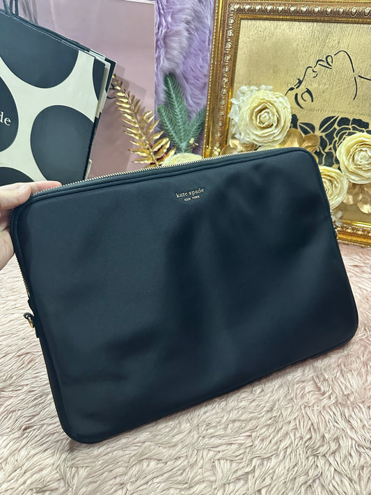 ORIG Preloved KATE SPADE KS Sam Universal Laptop Nylon Sleeve