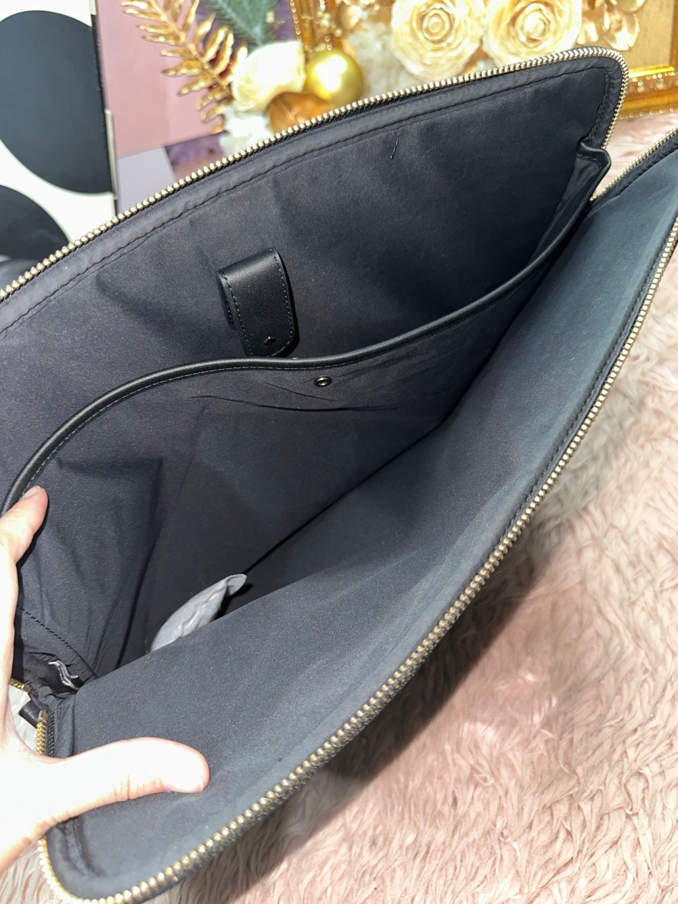 ORIG Preloved KATE SPADE KS Sam Universal Laptop Nylon Sleeve