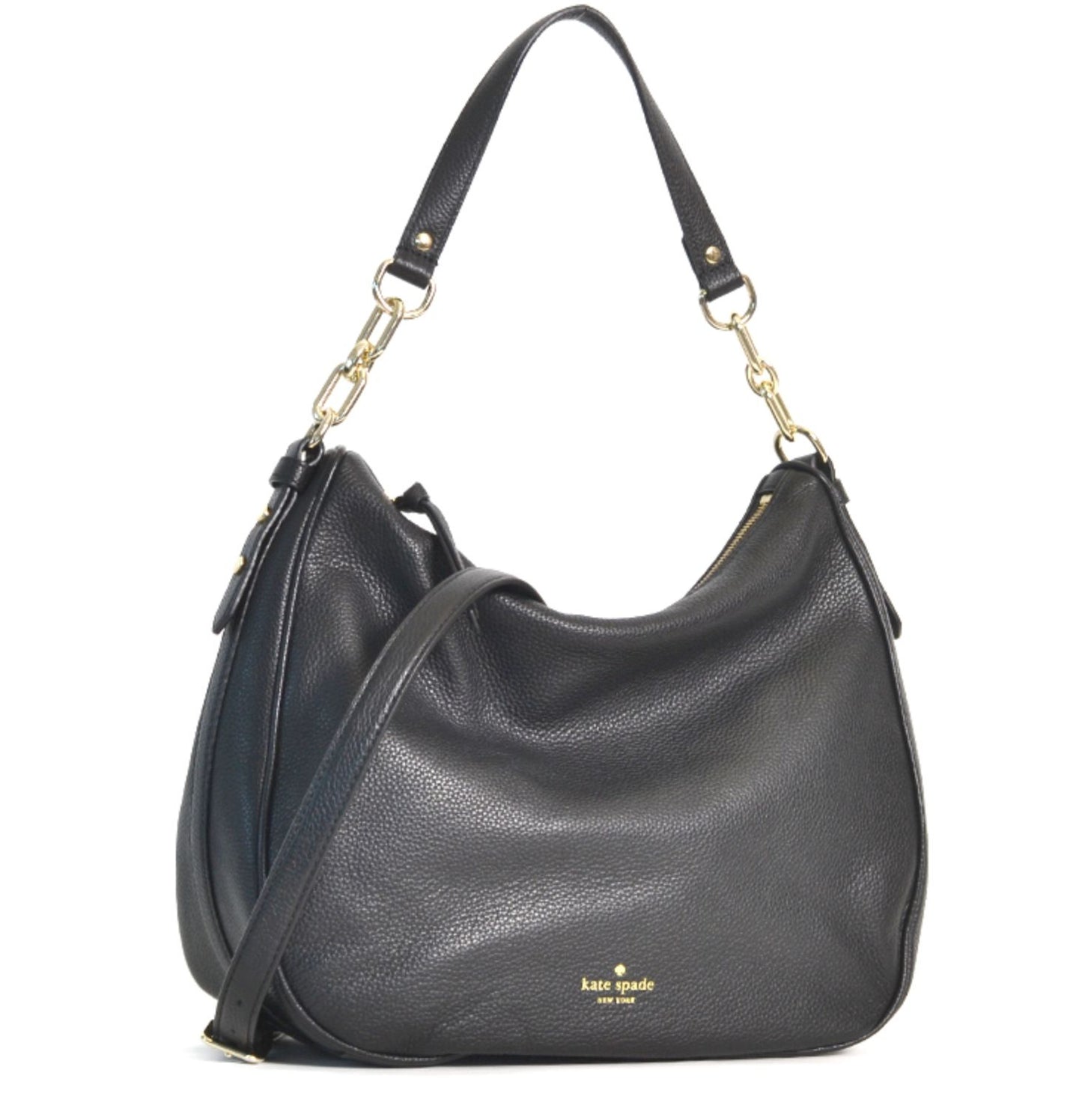 ORIG Preloved KATE SPADE KS Mulberry Street Vivian Shoulder Large Black Bag
