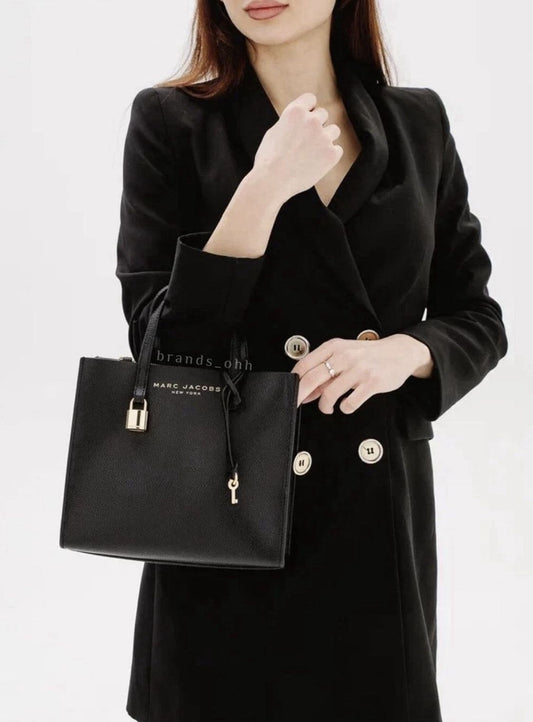 ORIG & IMPORTED Marc Jacobs MJ Mini Grind Tote Bag in Black