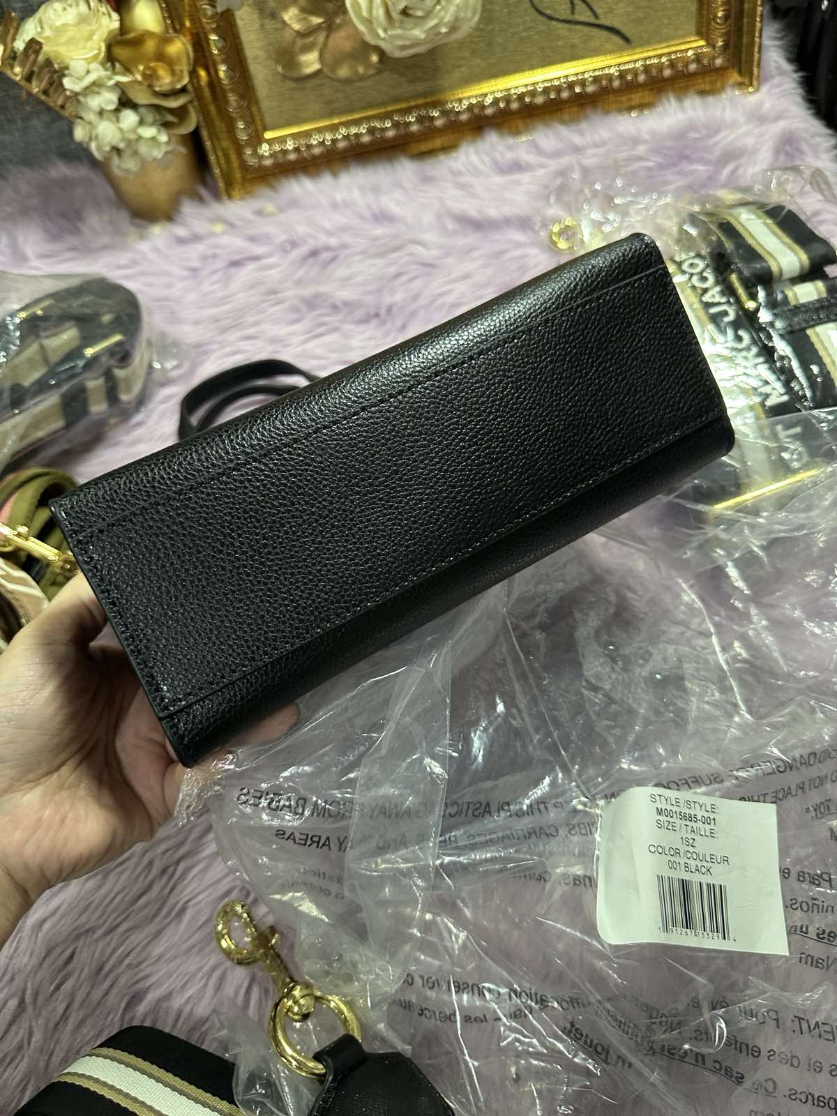 ORIG & IMPORTED Marc Jacobs MJ Mini Grind Tote Bag in Black