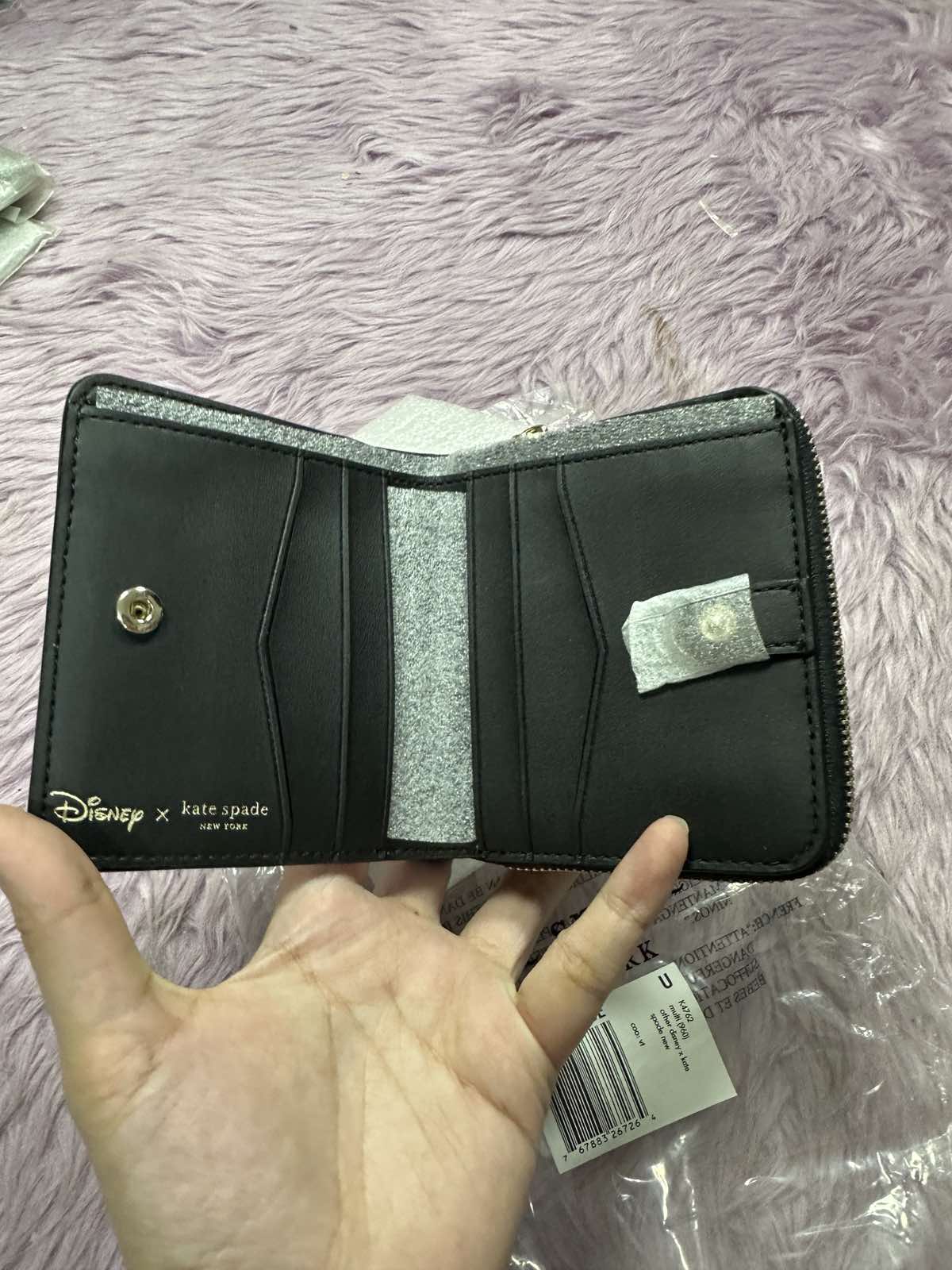 ORIG & IMPORTED Kate Spade Disney Minnie Mouse Zip Around White Wallet