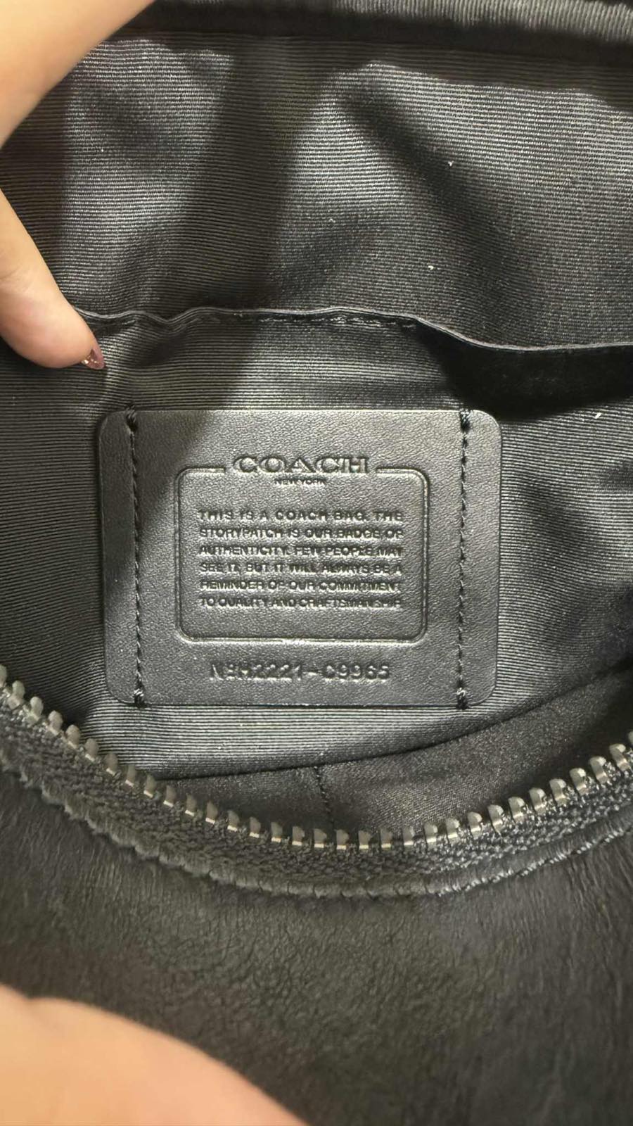 ORIG Preloved Coach Graham Crossbody Men Bag In Blocked Signature Canvas