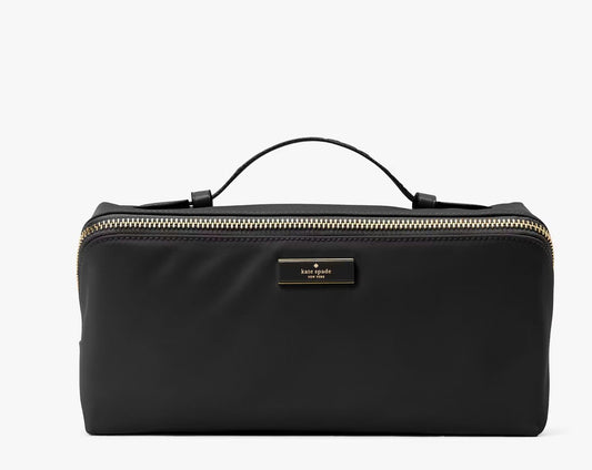 ORIG & IMPORTED Kate Spade KS Carter Nylon Travel Cosmetic Nylon Pouch
