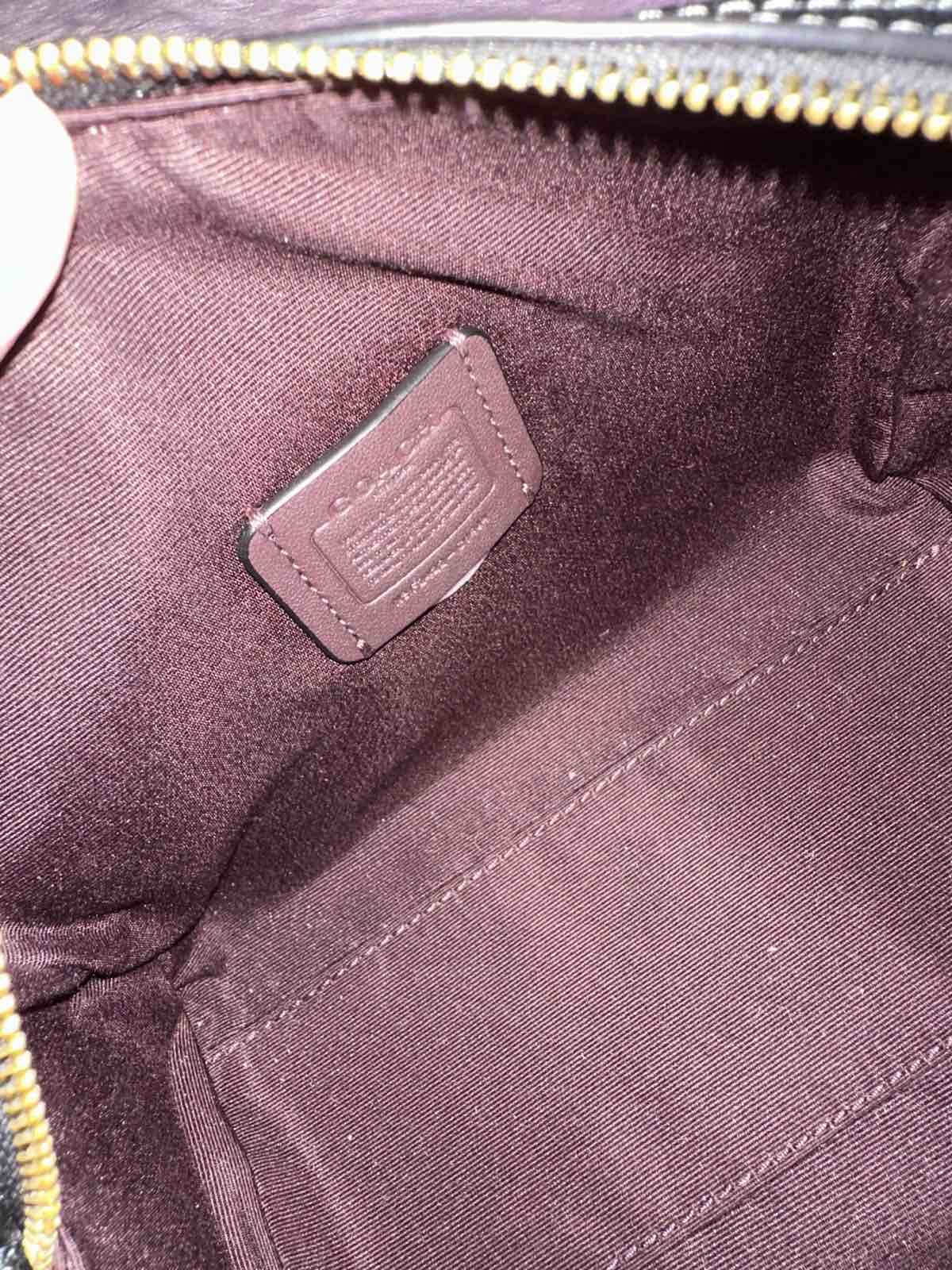 ORIG Preloved Coach Mini Rowan Crossbody Bag Black