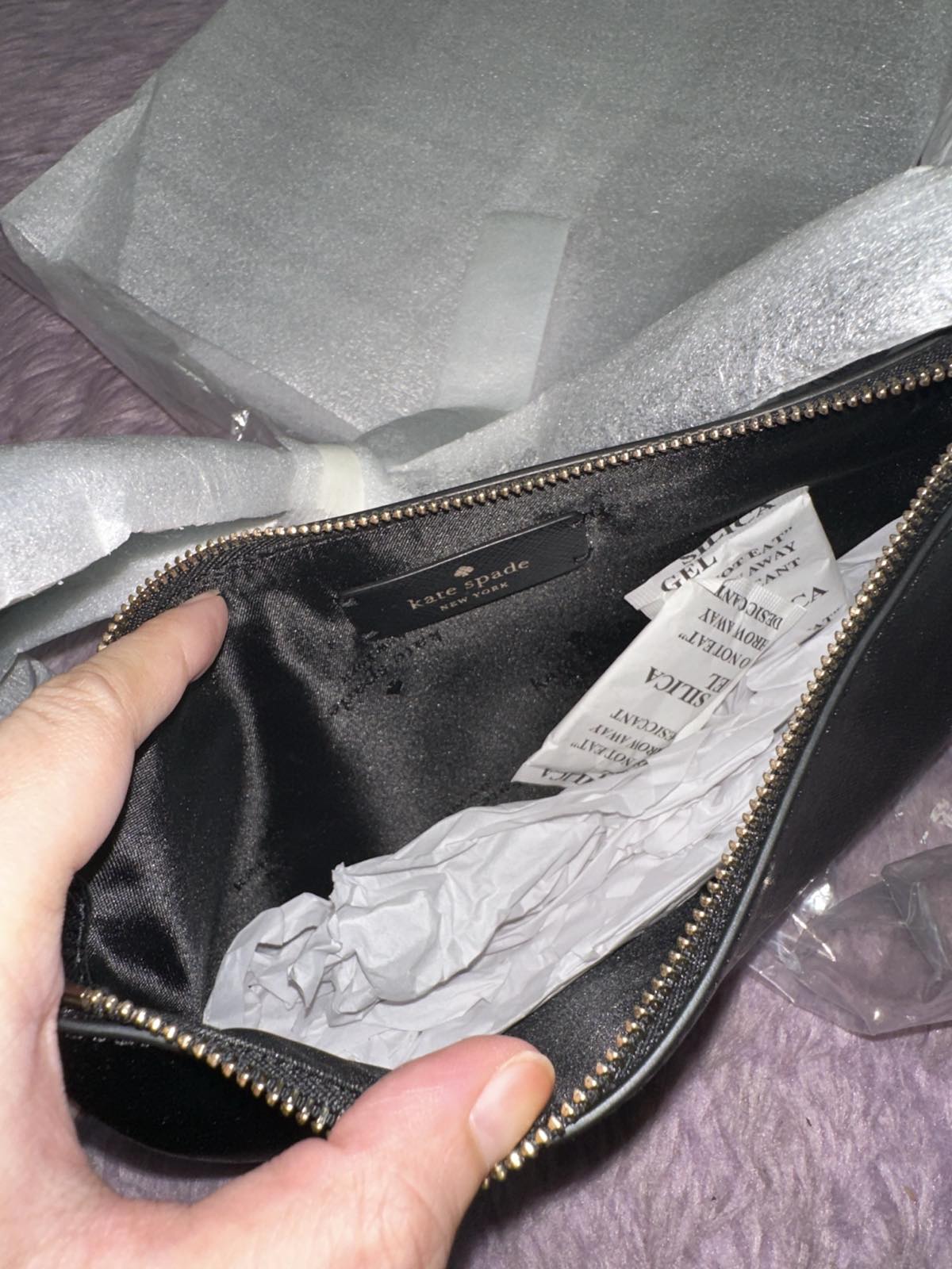 ORIG & IMPORTED KateSpade KS Sadie Saffiano Crossbody Small Bag Black