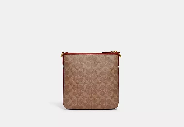 ORIG & IMPORTED COACH Kitt Messenger Crossbody Bag In Colorblock Signature Canvas