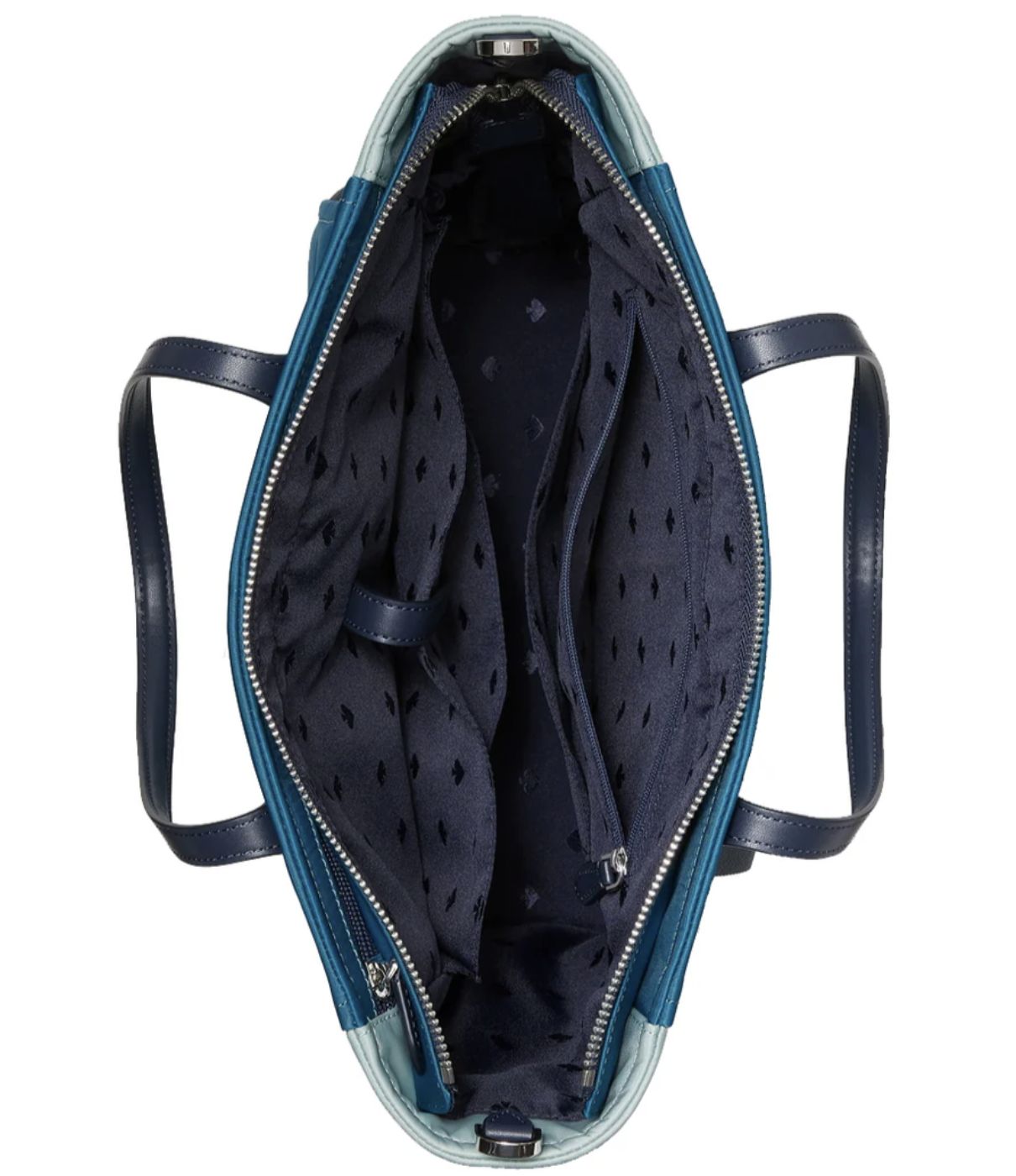 ORIG & IMPORTED KateSpade KS Chelsea Medium Satchel Nylon Bag in Blue