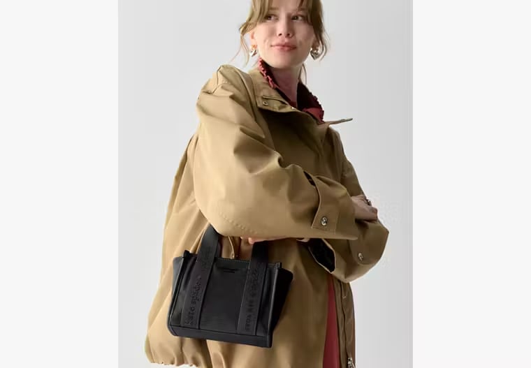 ORIG &amp; IMPORTED KS Kip Nylon Mini Tote Black