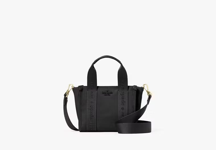 ORIG &amp; IMPORTED KS Kip Nylon Mini Tote Black