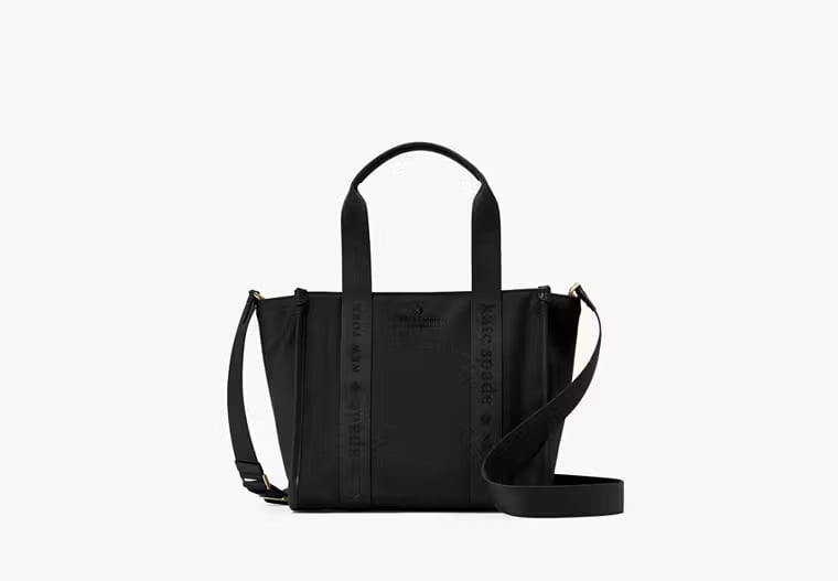 ORIG & IMPORTED KS Kip Nylon Small Tote Black