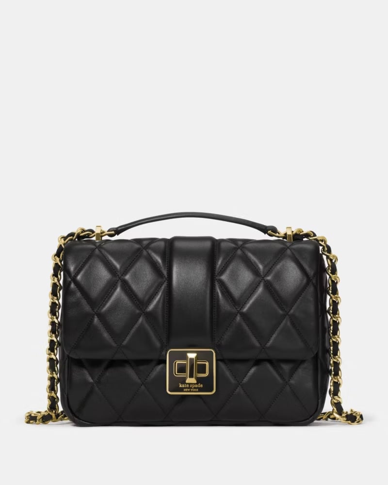 ORIG & IMPORTED Kate Spade KS Carey Quilted Small Flap Crossbody