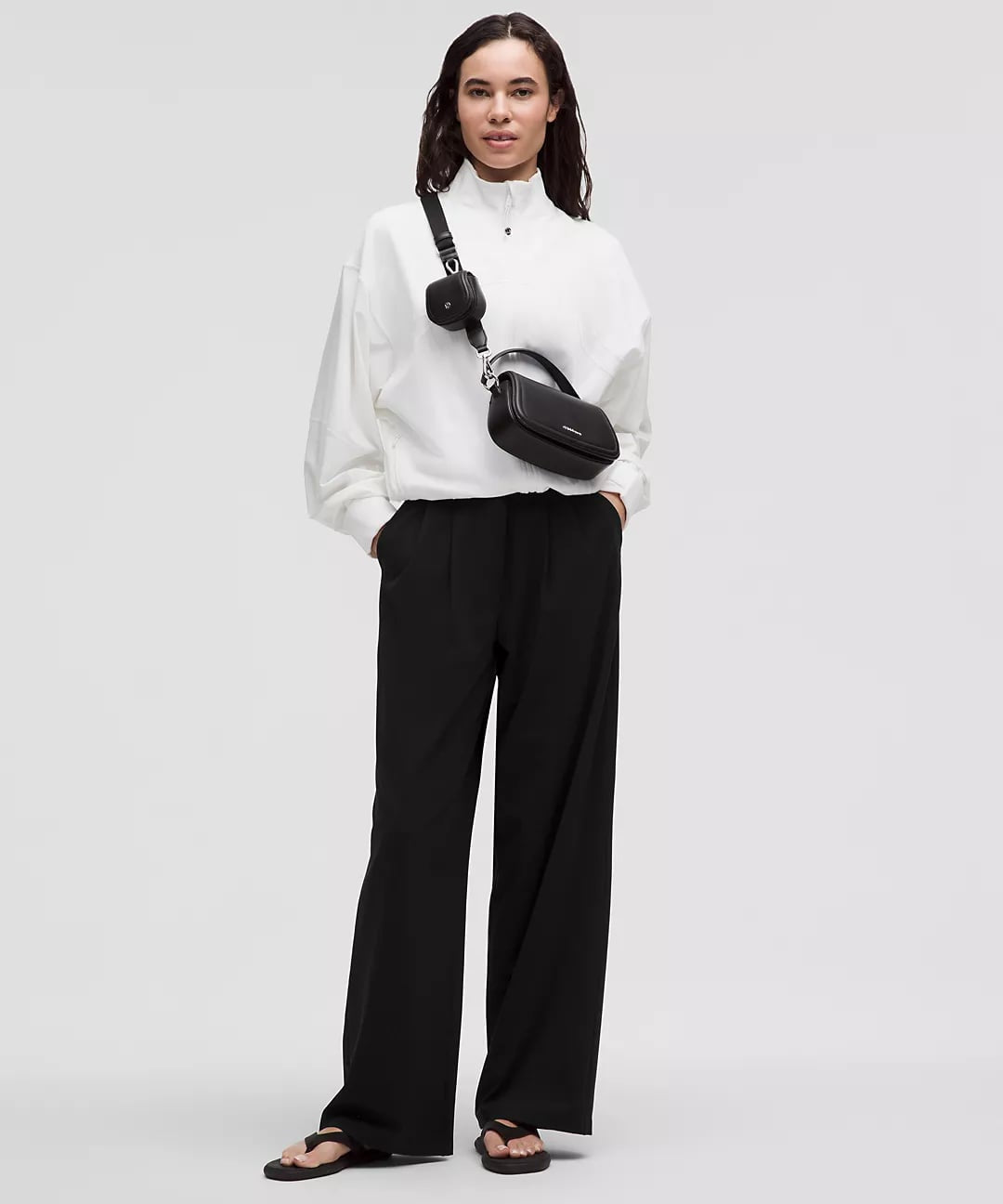 ORIG & IMPORTED LuluLemon Leather Alternative Mini Bag 1.2L