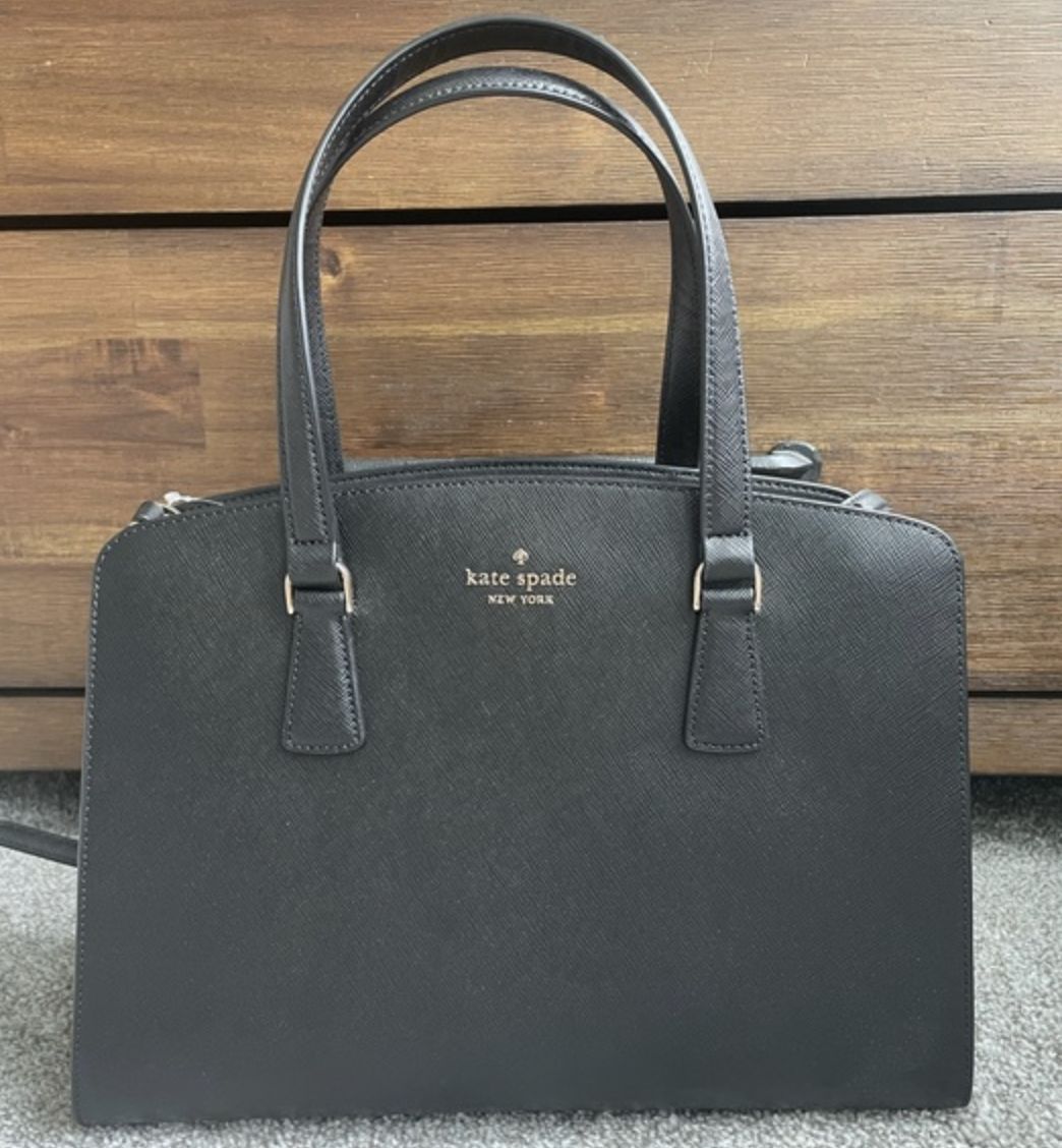 ORIG & IMPORTED Kate Spade KS Perry Medium Satchel Black Bag