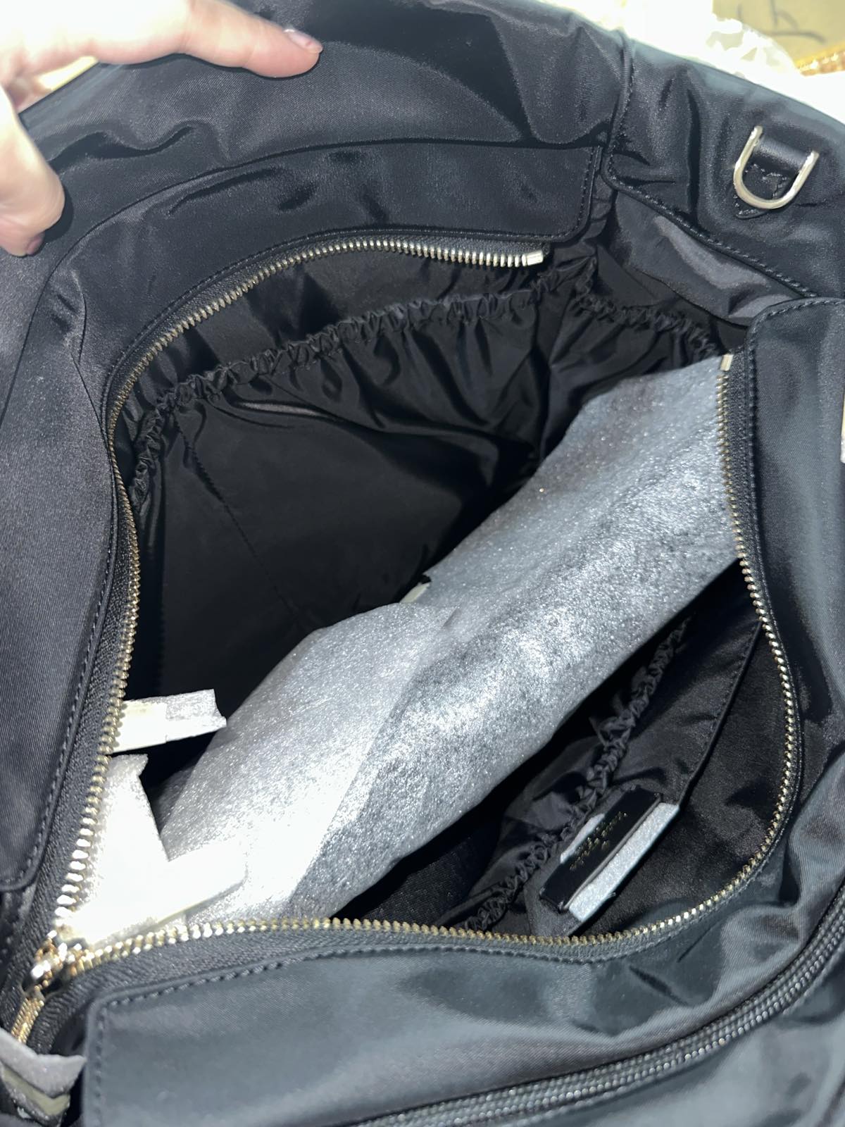 ORIG & IMPORTED Kate Spade KS Carter Nylon Large Baby Bag Black