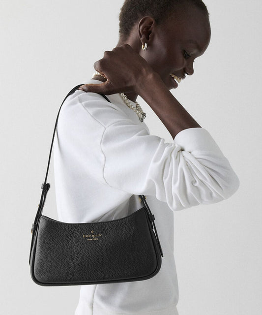 ORIG & IMPORTED Kate Spade KS Julia Small Shoulder Bag Black