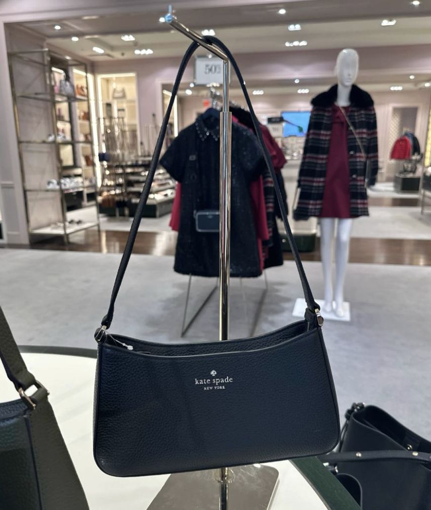 ORIG & IMPORTED Kate Spade KS Julia Small Shoulder Bag Black