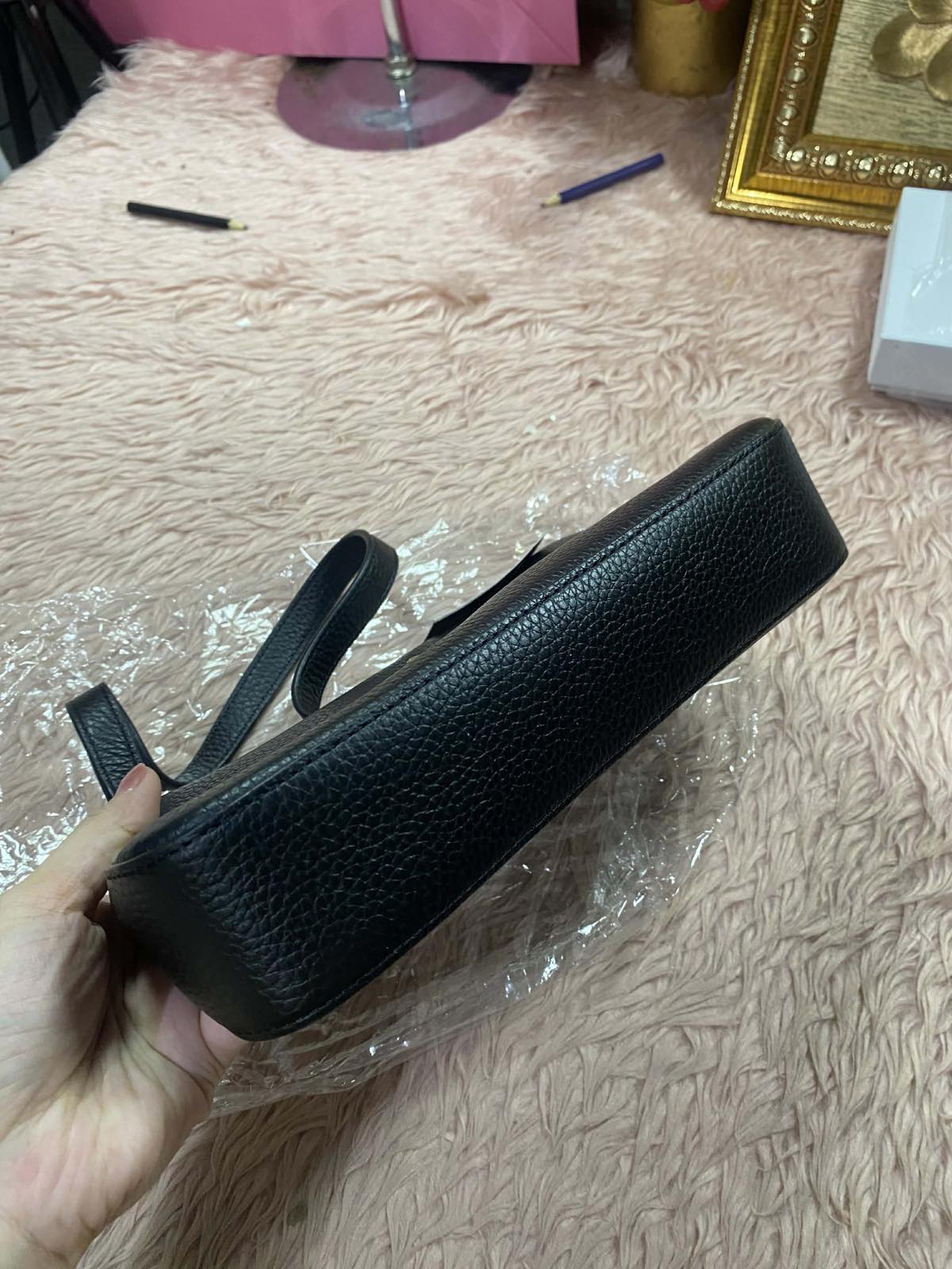 ORIG & IMPORTED Kate Spade KS Julia Small Shoulder Bag Black