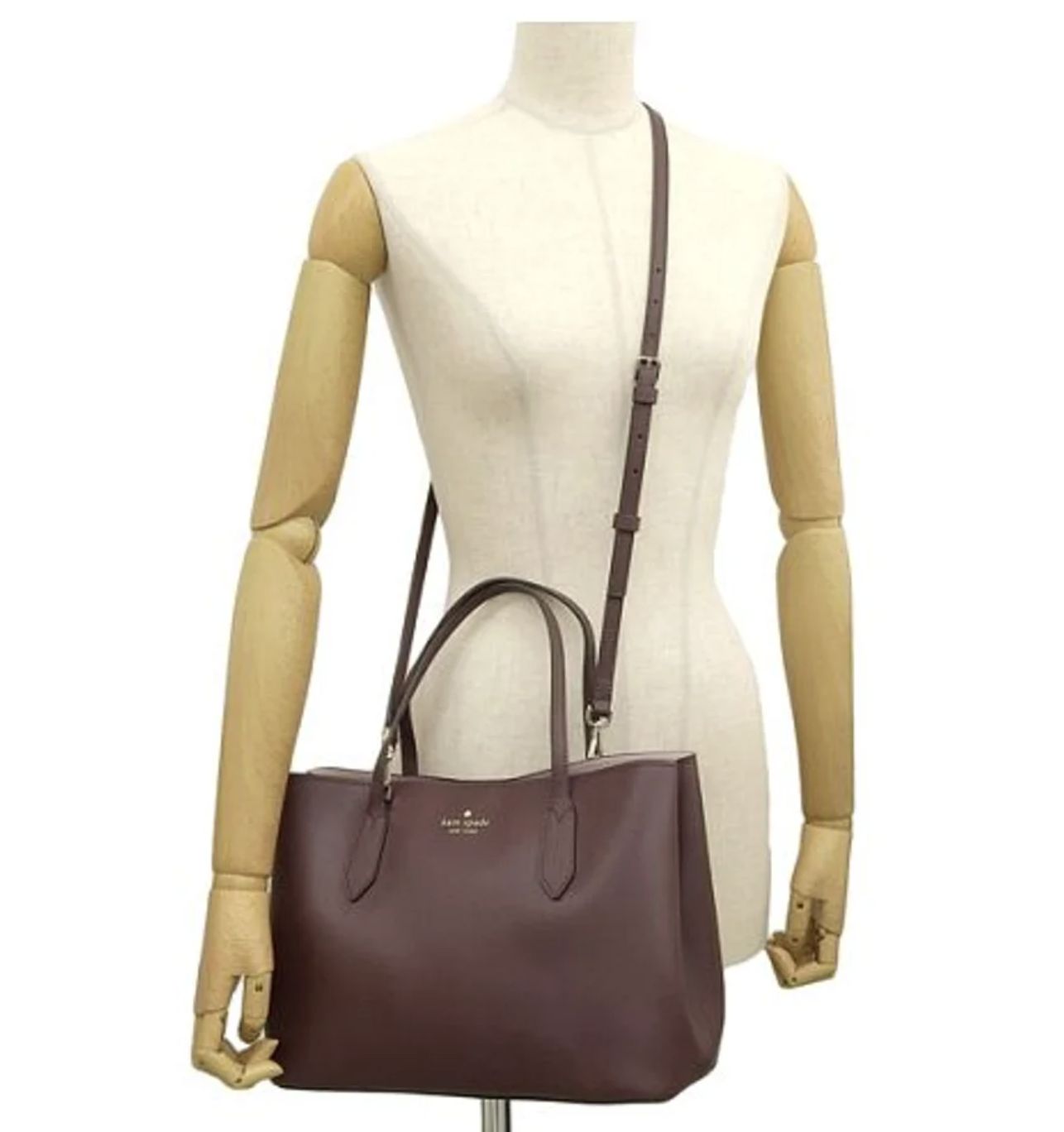 ORIG & IMPORTED Kate Spade KS Harper Satchel Red Bag Cherrywood