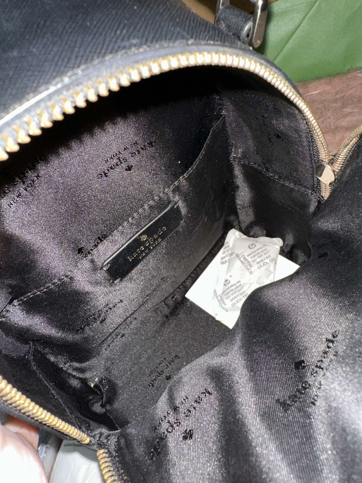 ORIG Preloved Kate Spade KS Schuyler Mini Black Backpack Bag