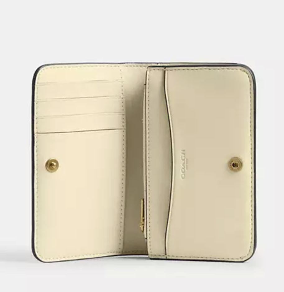 ORIG & IMPORTED Coach Retail Essential Slim Card Case Yellow Wallet