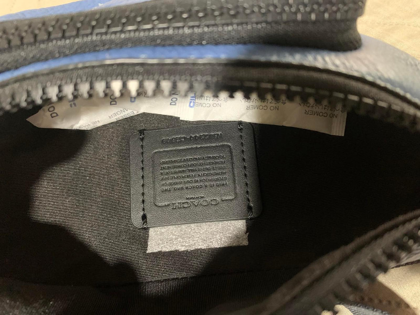 ORIG & IMPORTED Coach Gallery Tote Black Bag In Signature Canvas