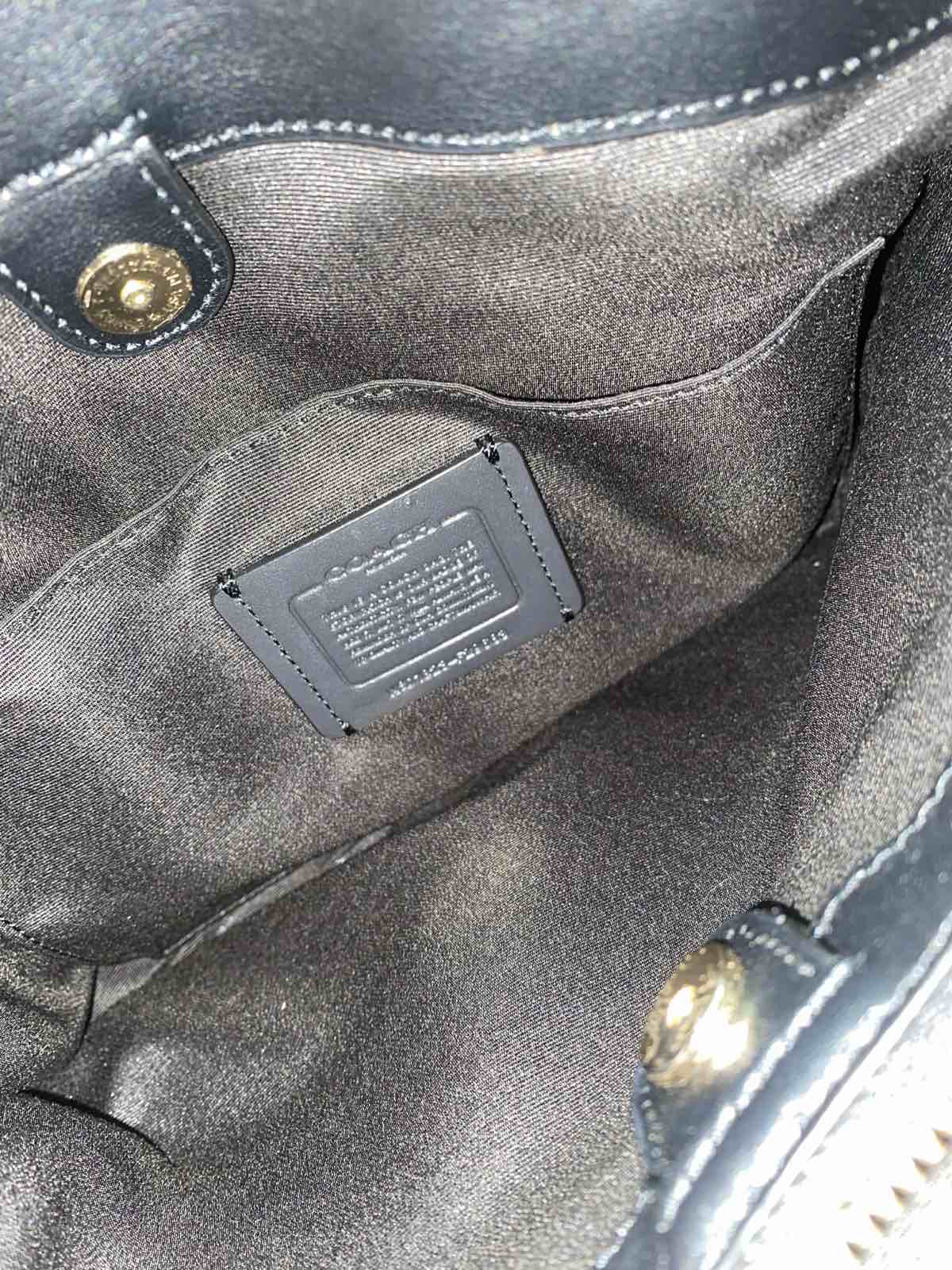 ORIG Preloved Coach Large Sage Carryall Brown/Black Bag