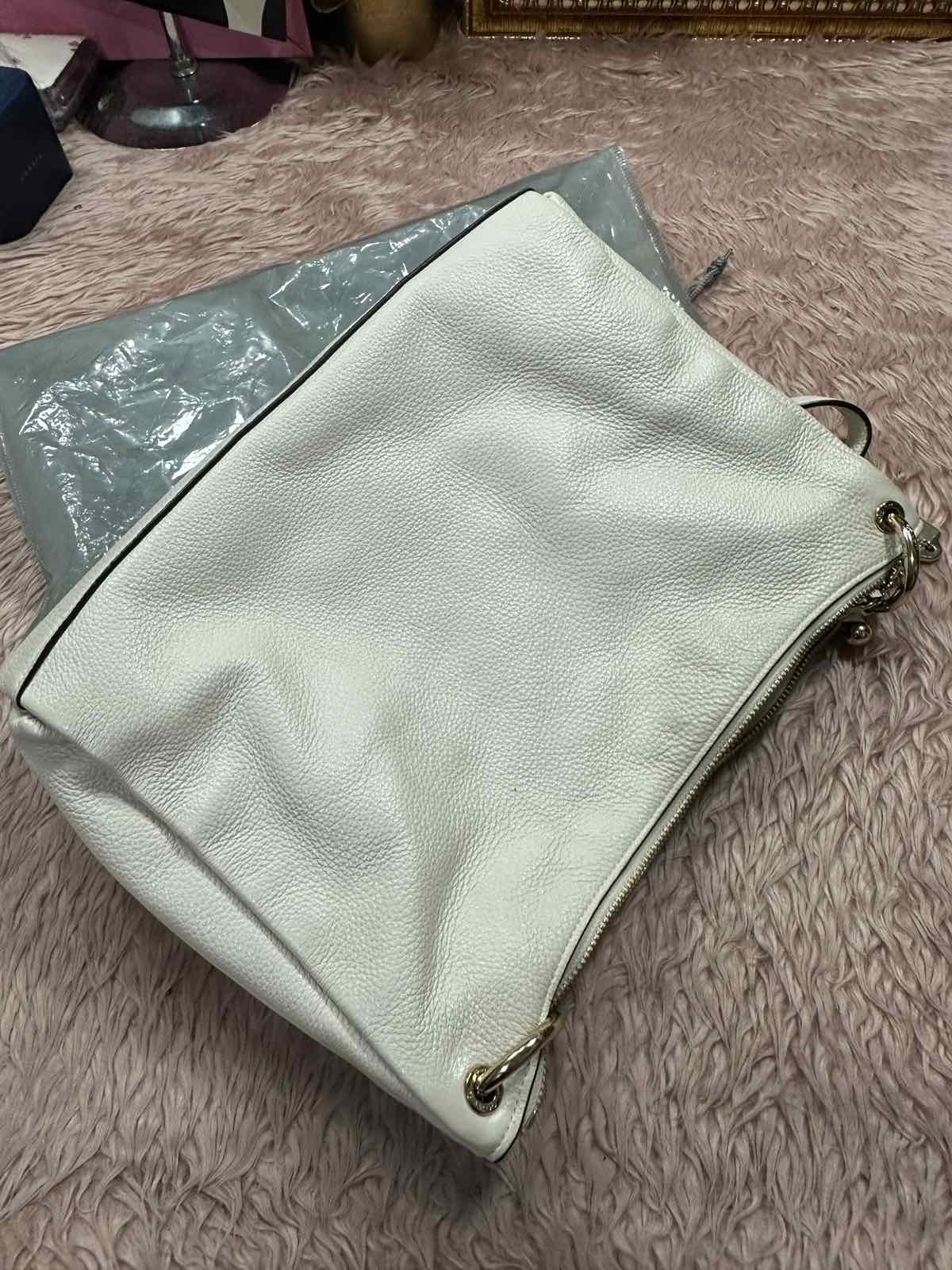 ORIG Preloved Coach Clarkson Hobo White Bag