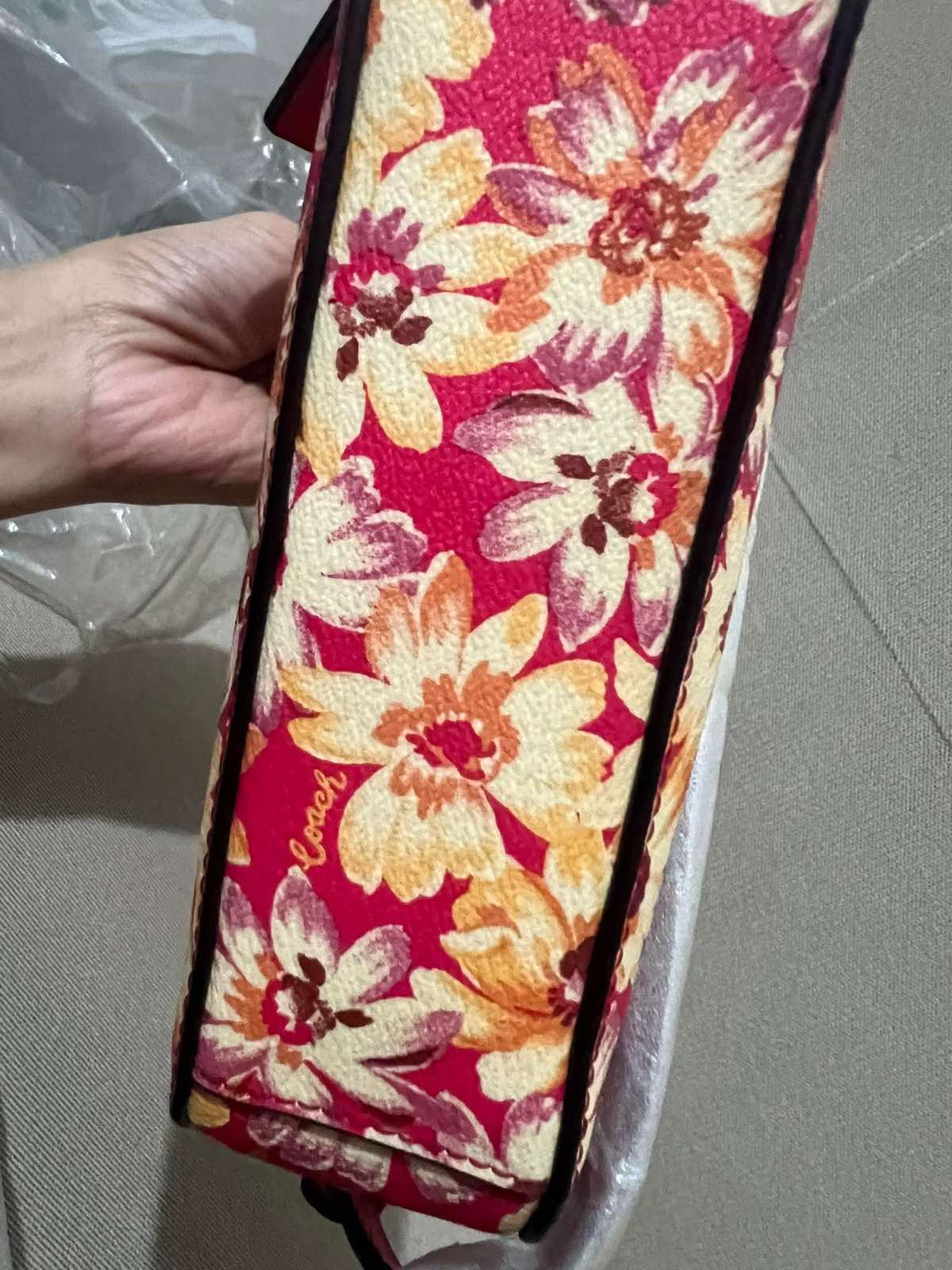 ORIG & IMPORTED Coach Floral Daisy Pink Bag Shoulder Bag