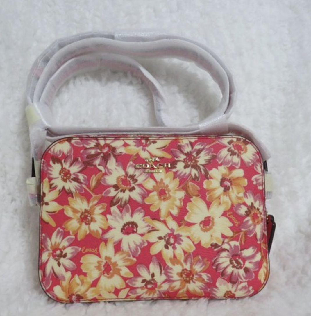 ORIG & IMPORTED Coach Floral Daisy Pink Bag Shoulder Bag