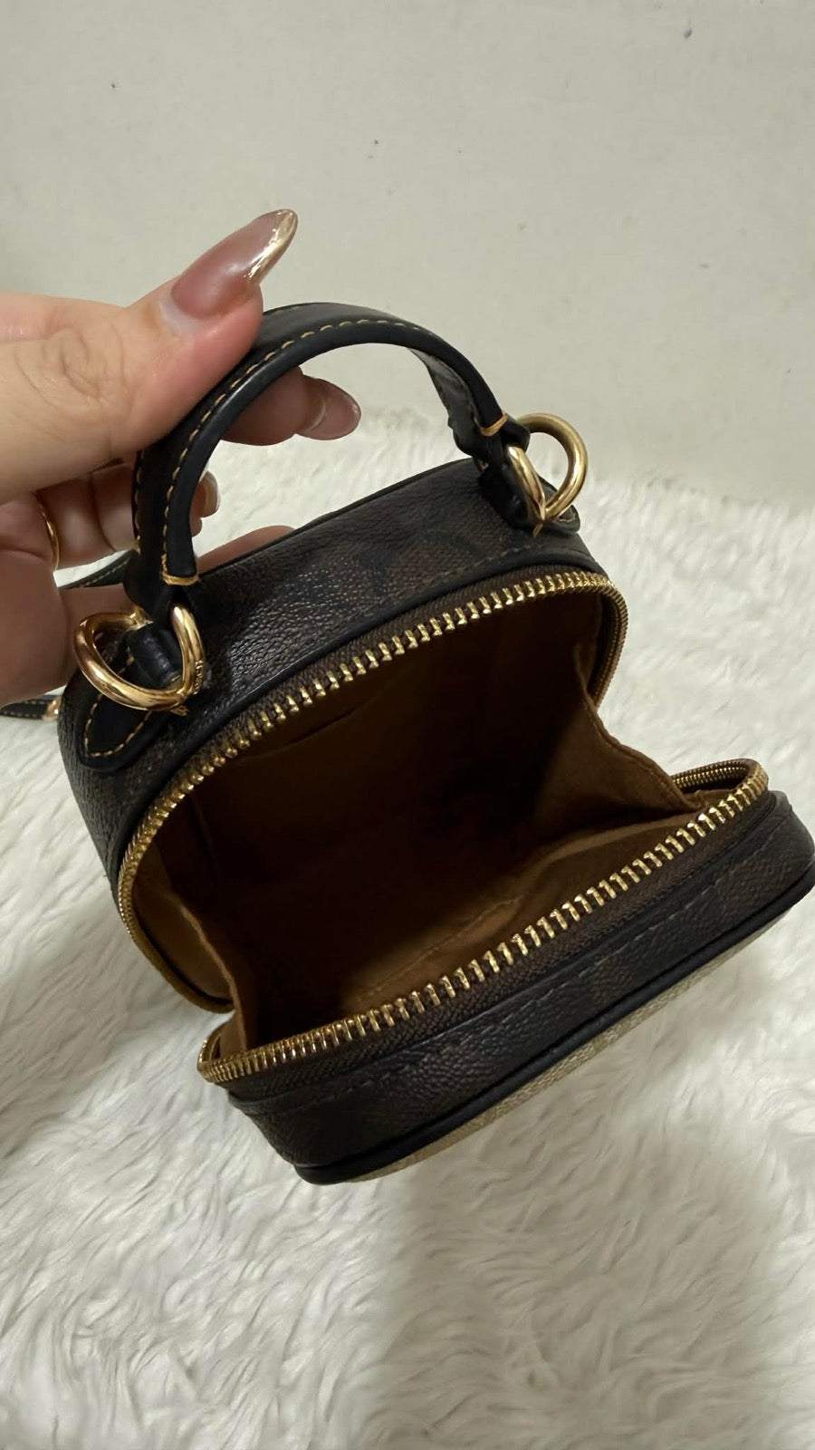 ORIG Preloved Coach Eva Phone Small Crossbody Bag In Colorblock Signature Canvas