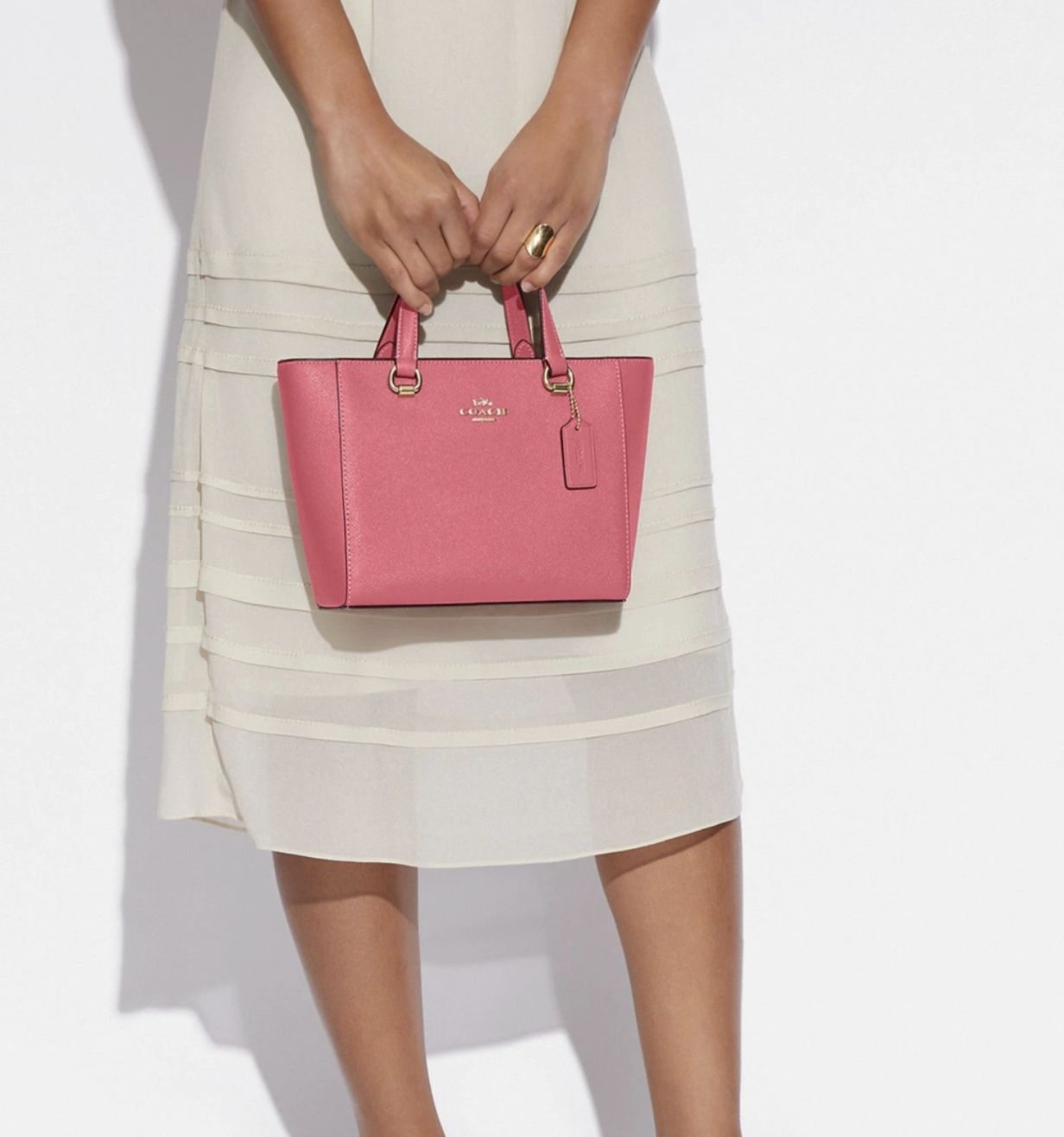 ORIG & IMPORTED Coach Alice Satchel Pink Bag