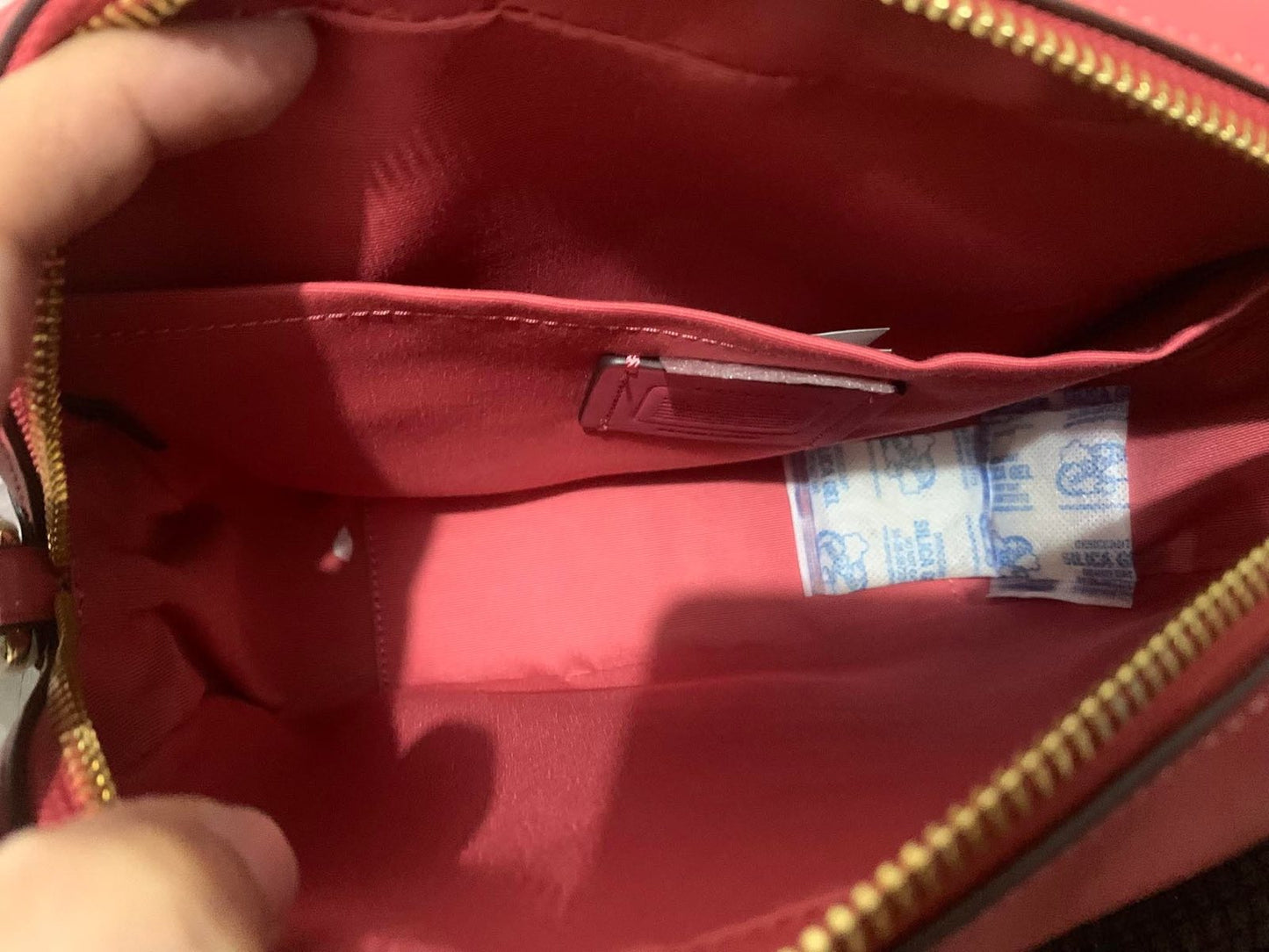 ORIG & IMPORTED Coach Jamie Camera Bag in Brown Pink Watermelon