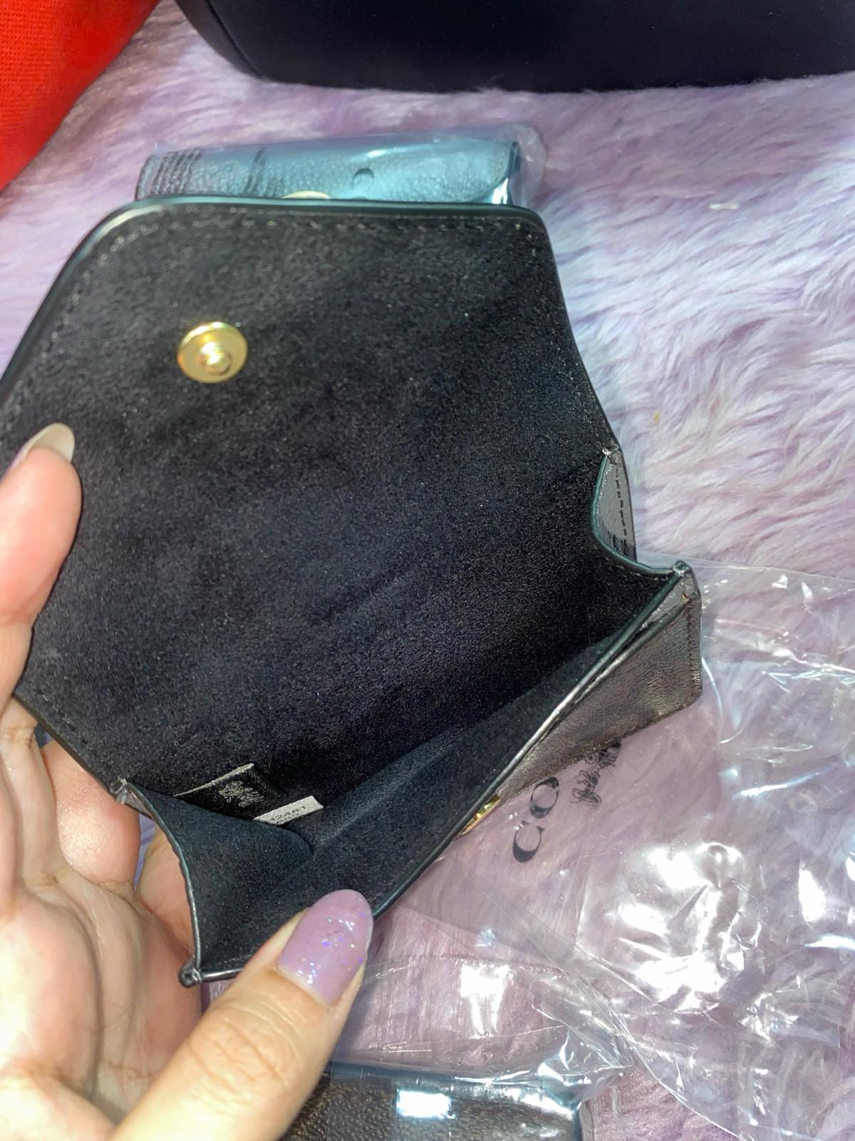 ORIG & IMPORTED Coach Card Case Small Wallet