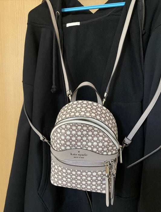 ORIG Preloved KateSpade KS Natalia Top Handle Satchel Quilted Black Bag