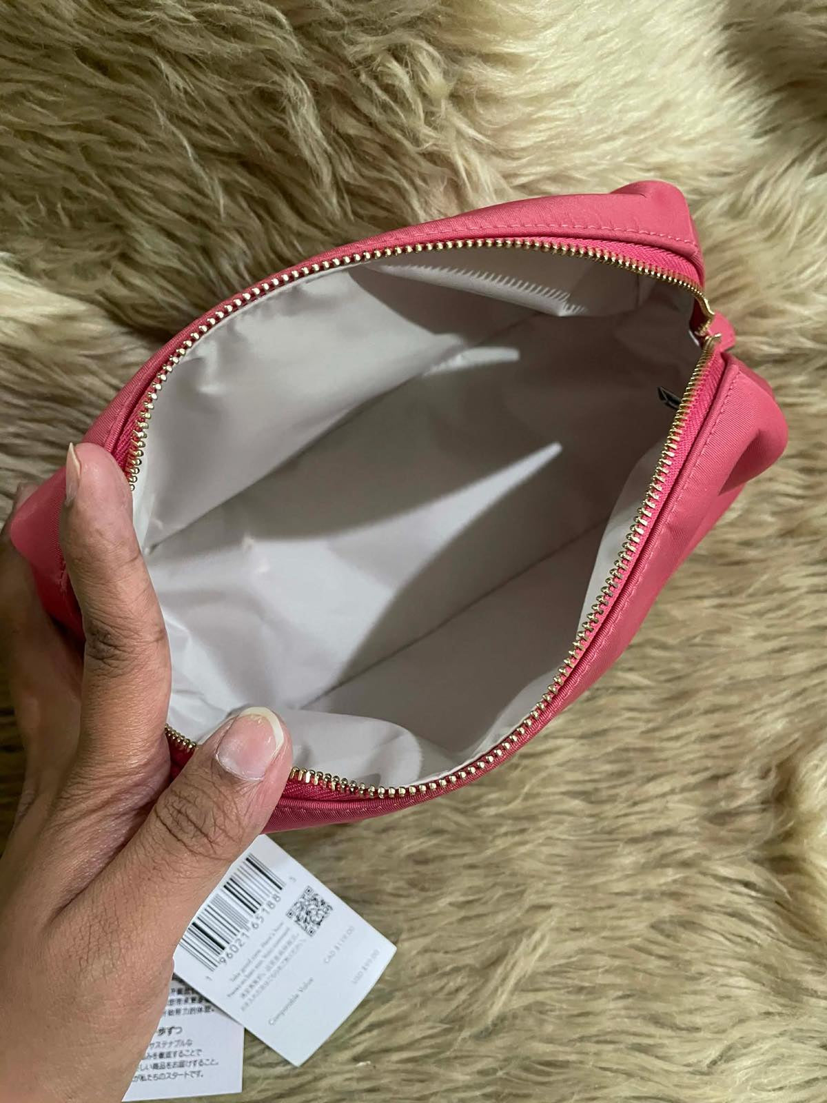 ORIG & IMPORTED KateSpade KS Carter Nylon Cosmetic Pouch